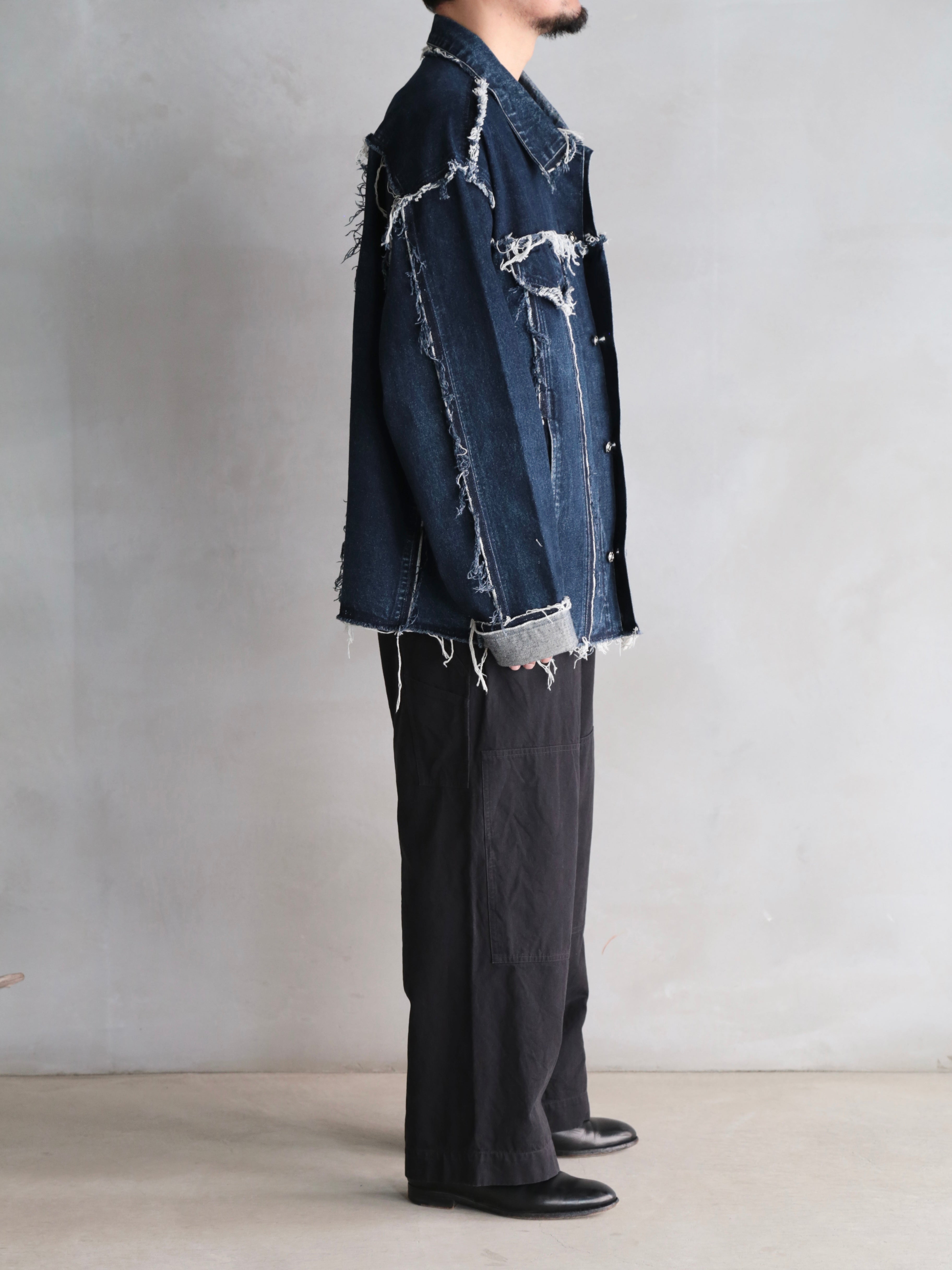 BUZIGAHILL】Reversed denim jackets – End on End