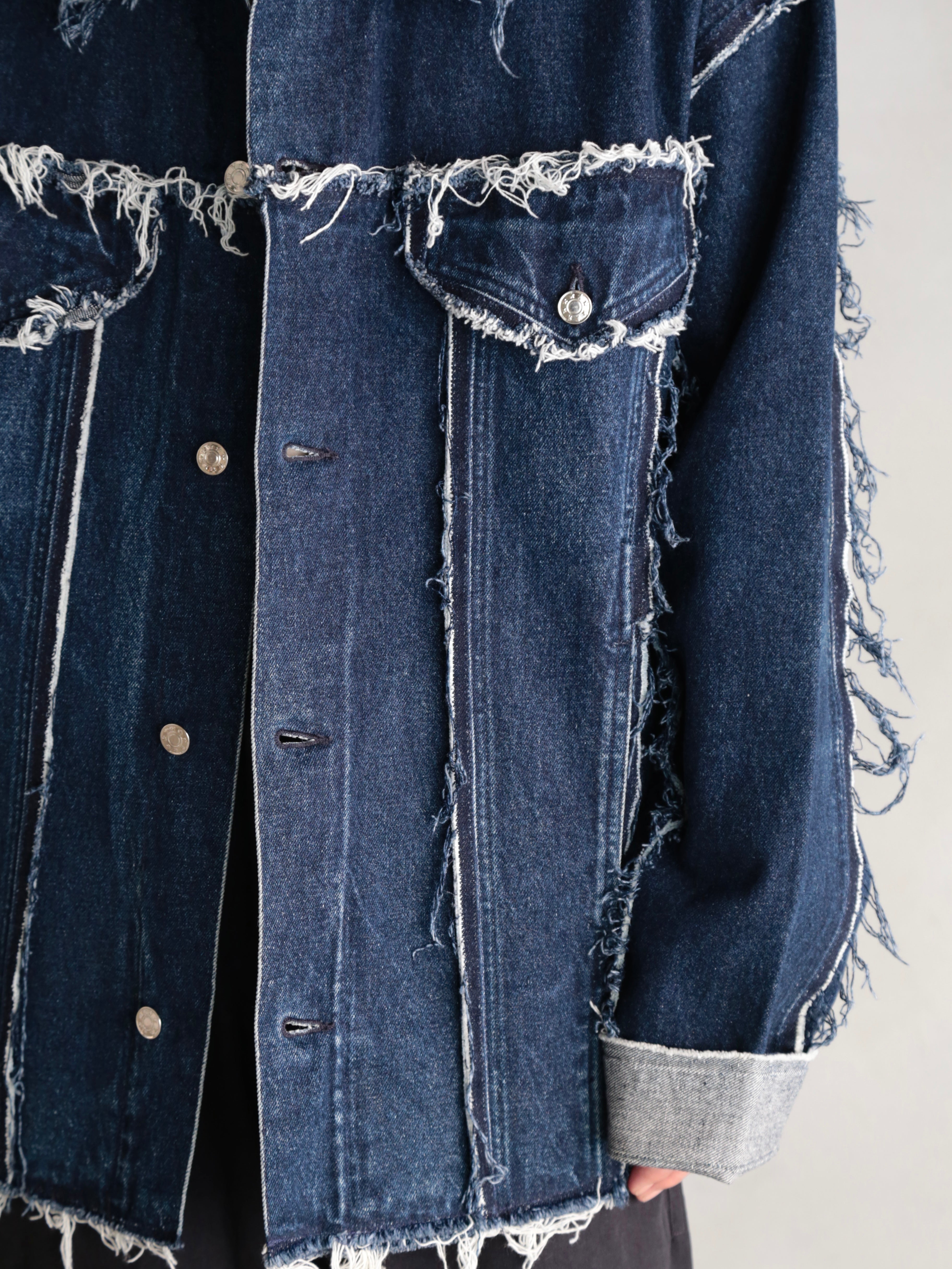 BUZIGAHILL】Reversed denim jackets – End on End
