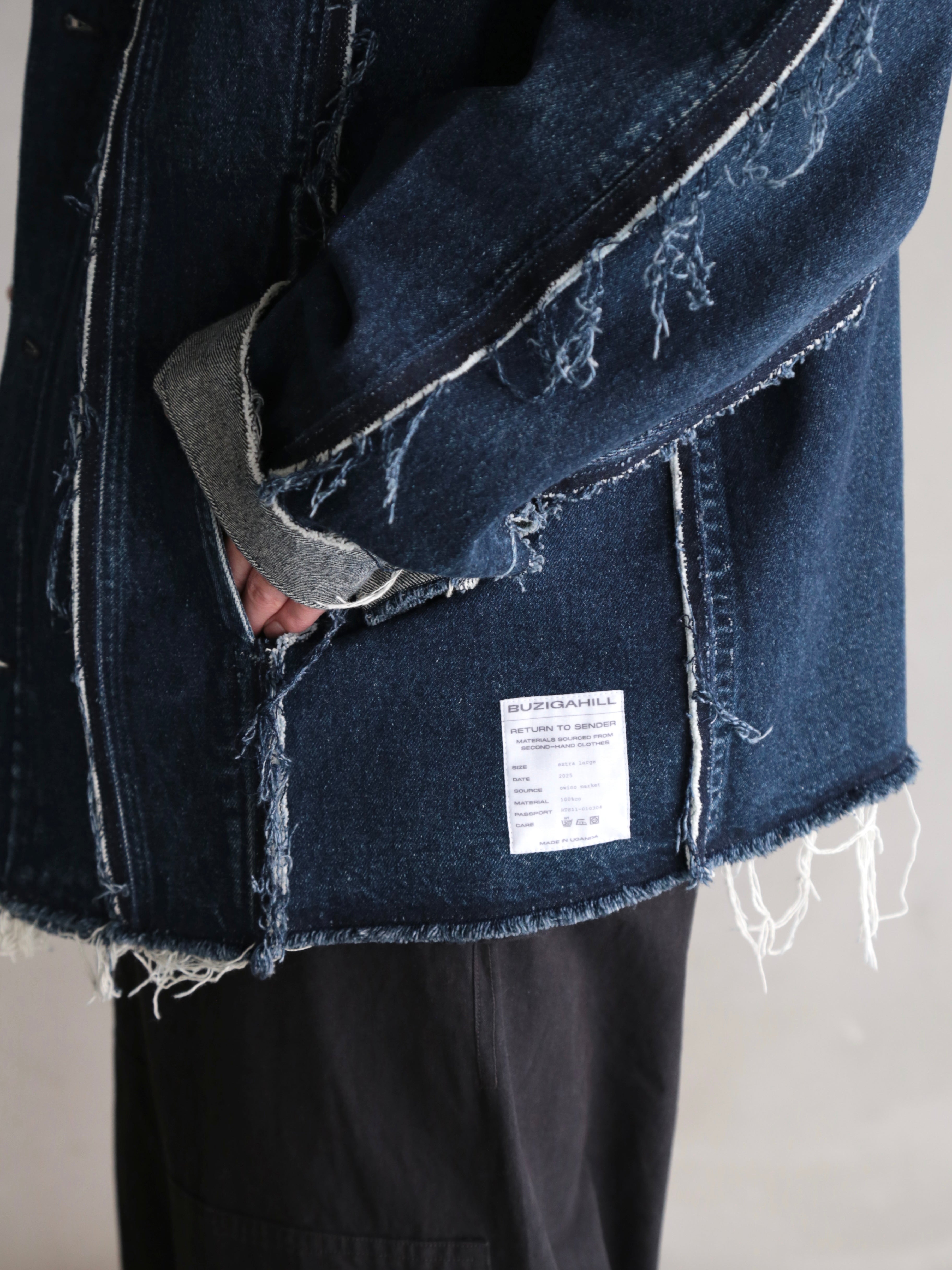 BUZIGAHILL】Reversed denim jackets – End on End