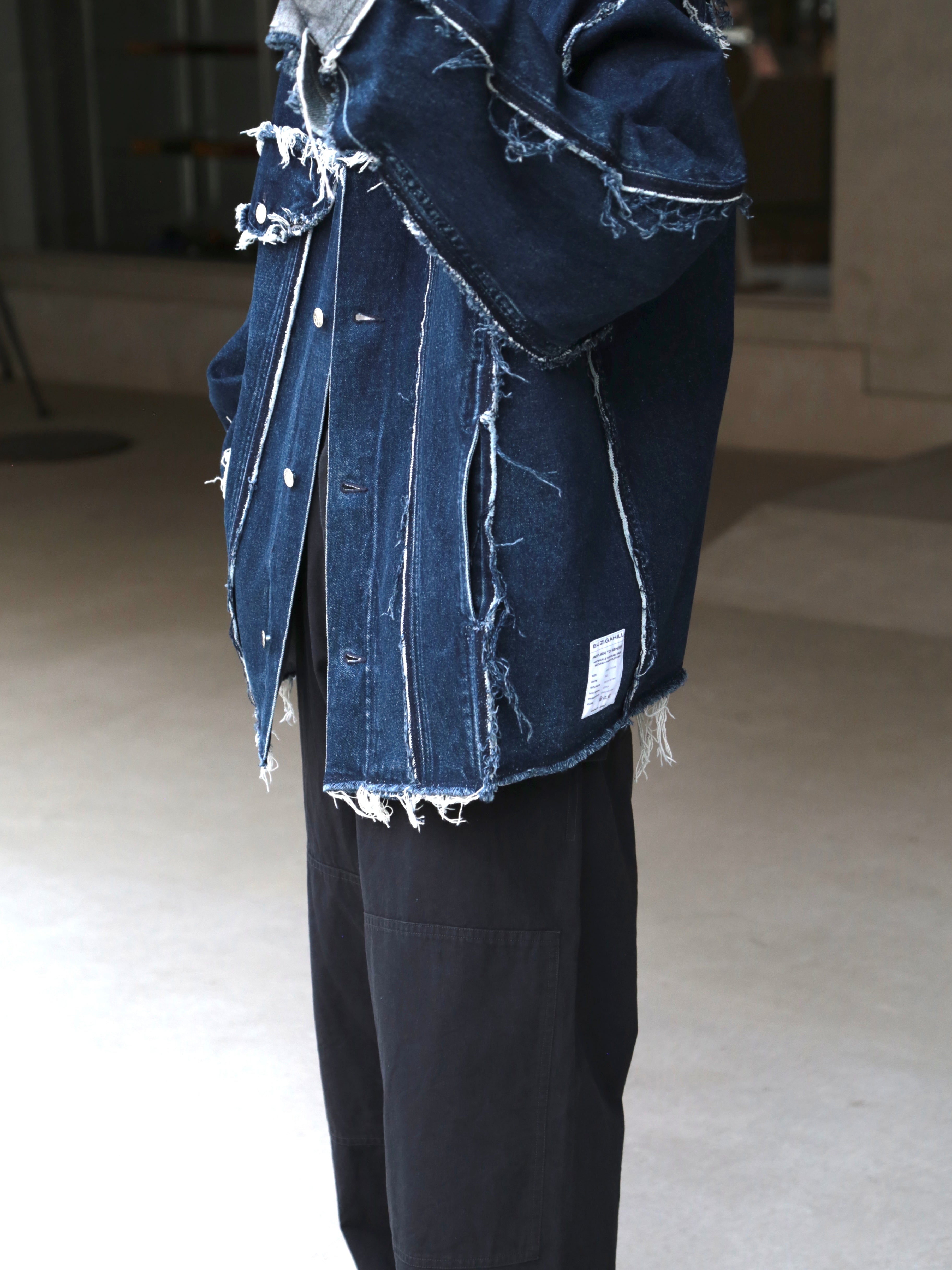 BUZIGAHILL】Reversed denim jackets – End on End.