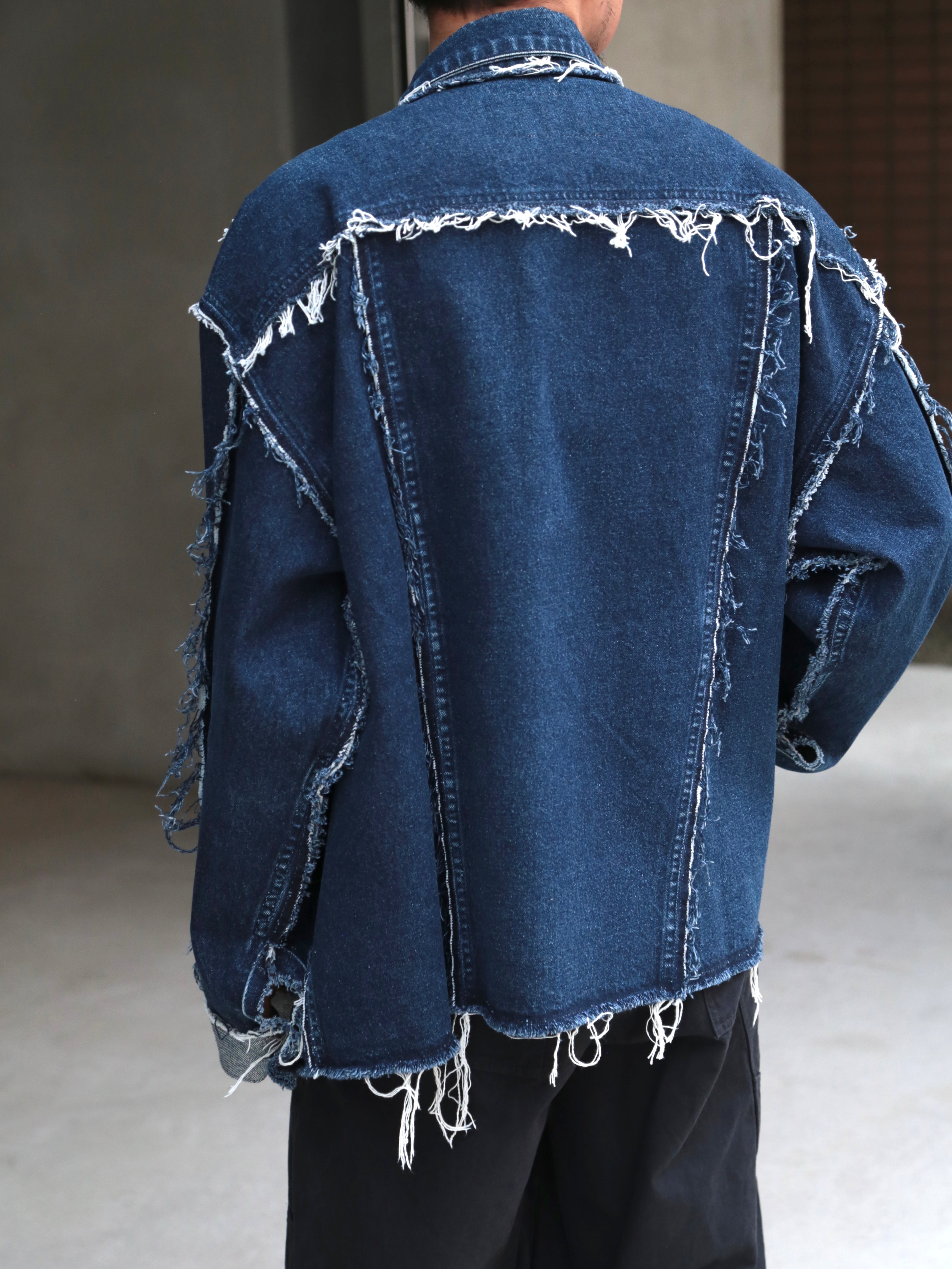 BUZIGAHILL】Reversed denim jackets – End on End