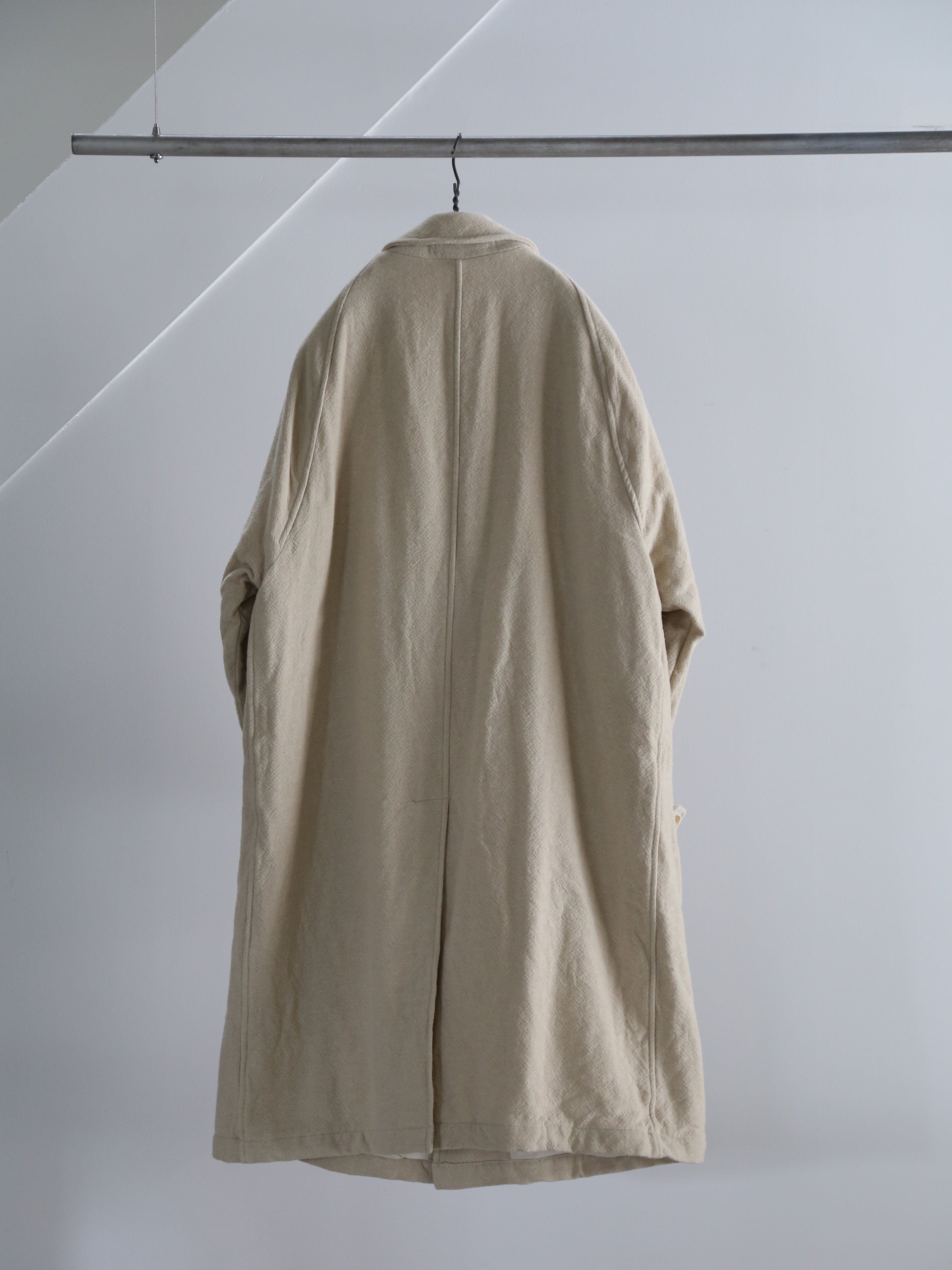 blurhms】Classic Wool Balmacaan Coat (Mens) – End on End.