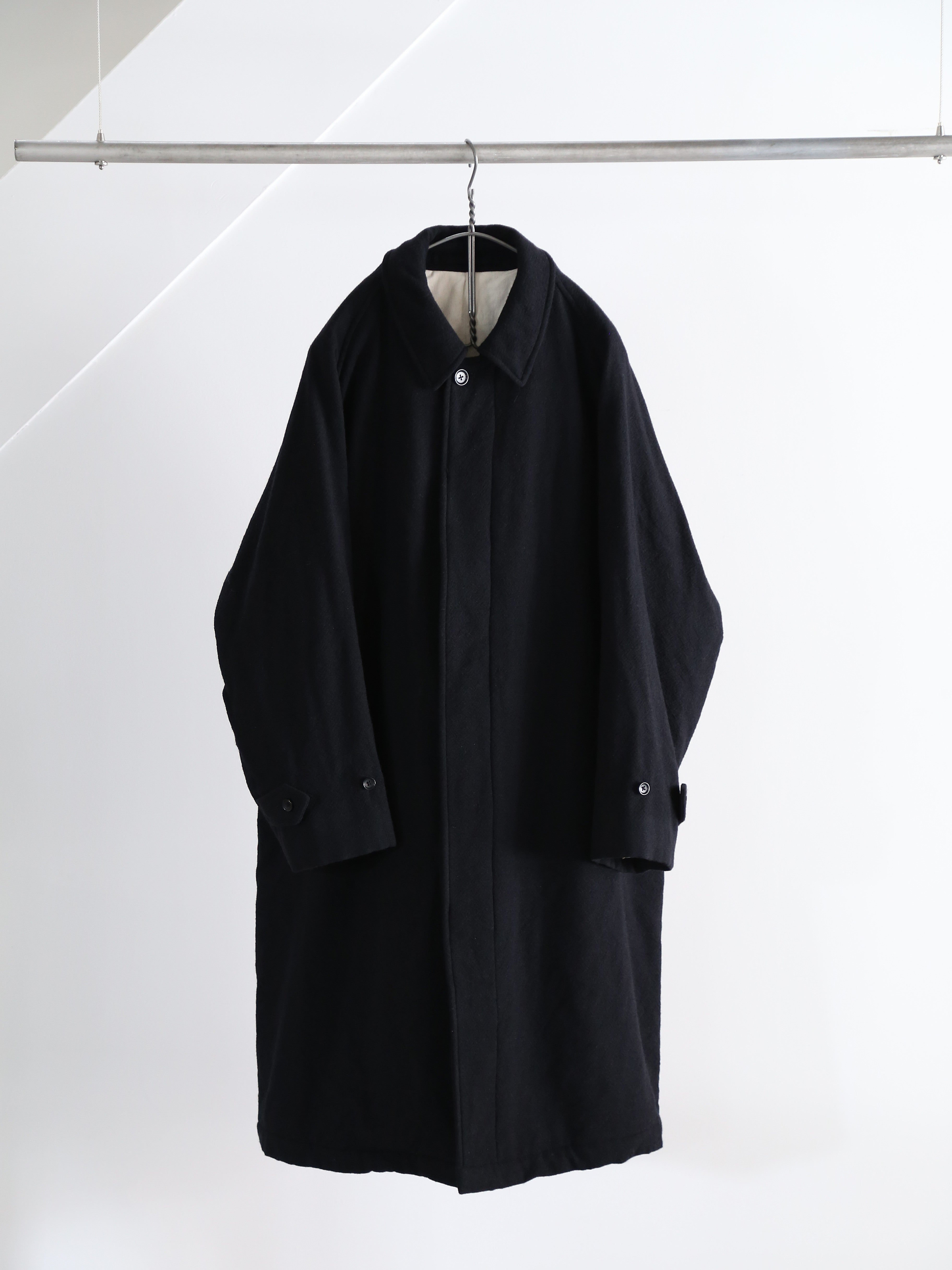 blurhms】Classic Wool Balmacaan Coat (Mens) – End on End