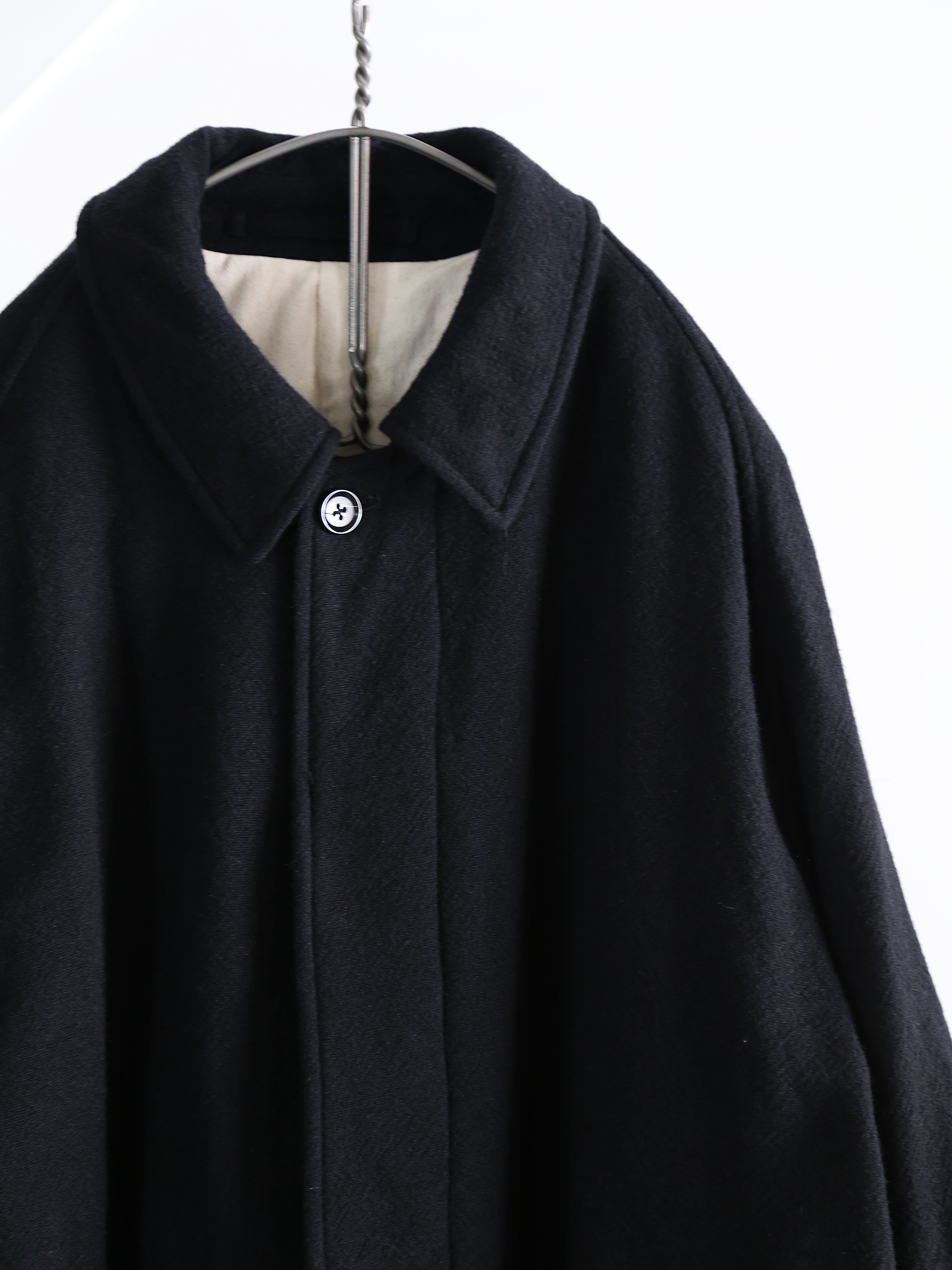 blurhms】Classic Wool Balmacaan Coat (Mens) – End on End.