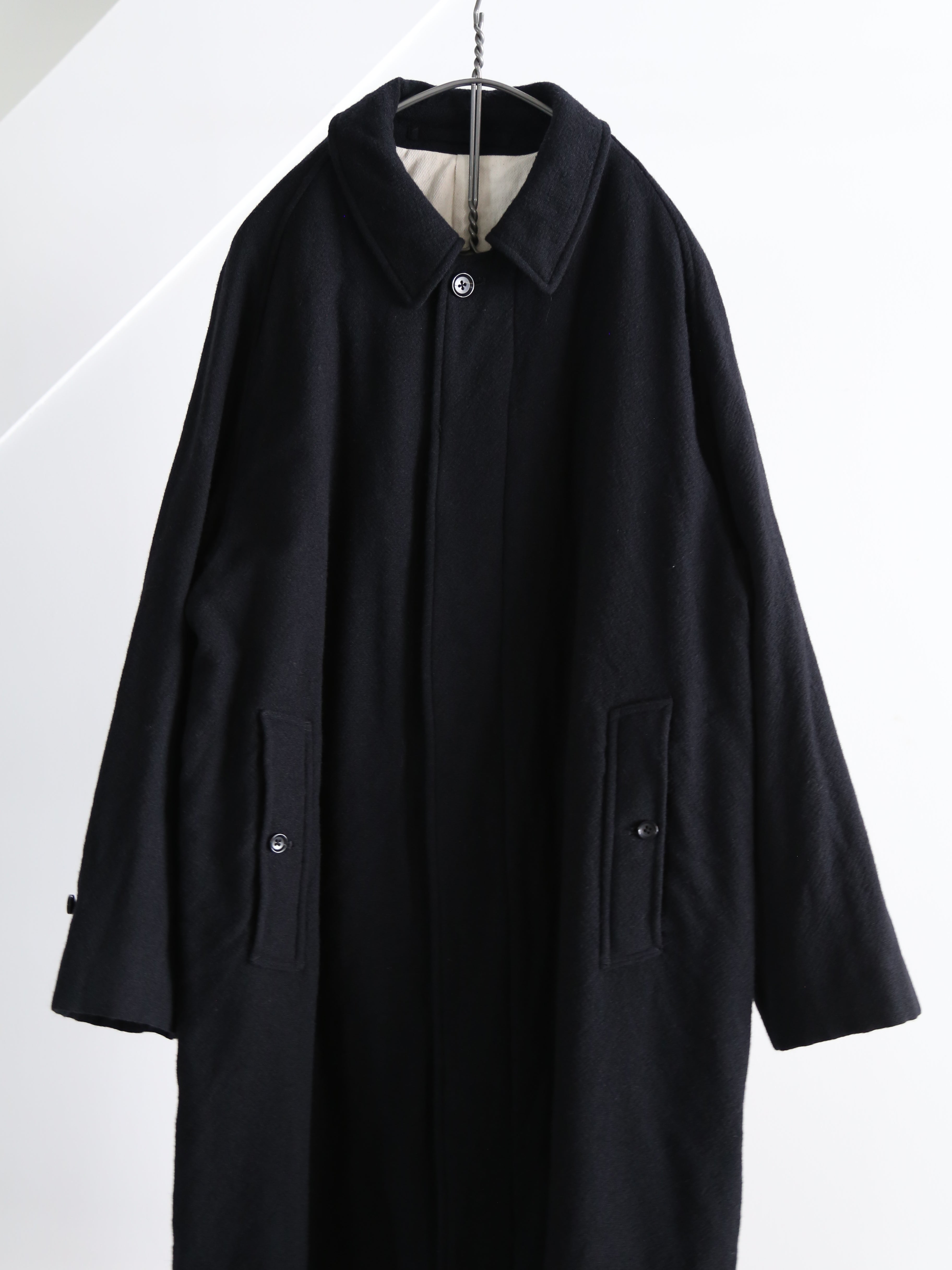 blurhms】Classic Wool Balmacaan Coat (Mens) – End on End.