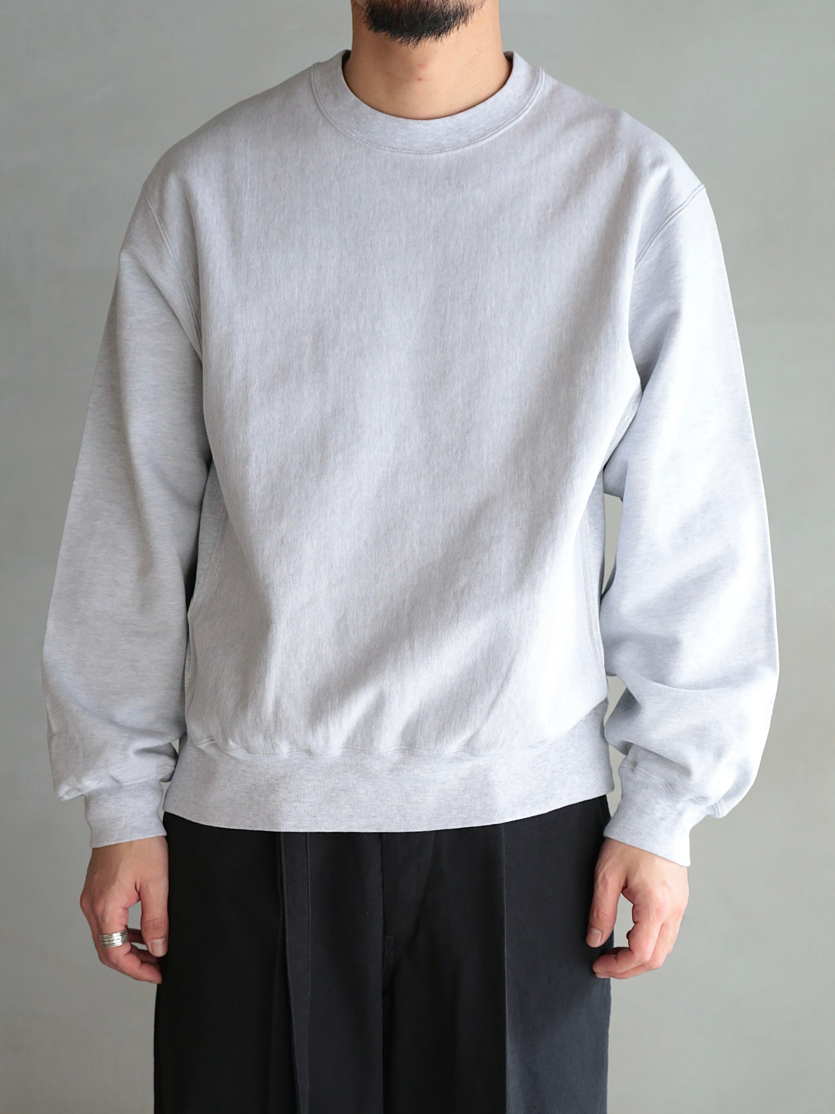 blurhmsROOTSTOCK】Thin-Sweat Crew-Neck P/O (Mens) – End on End.