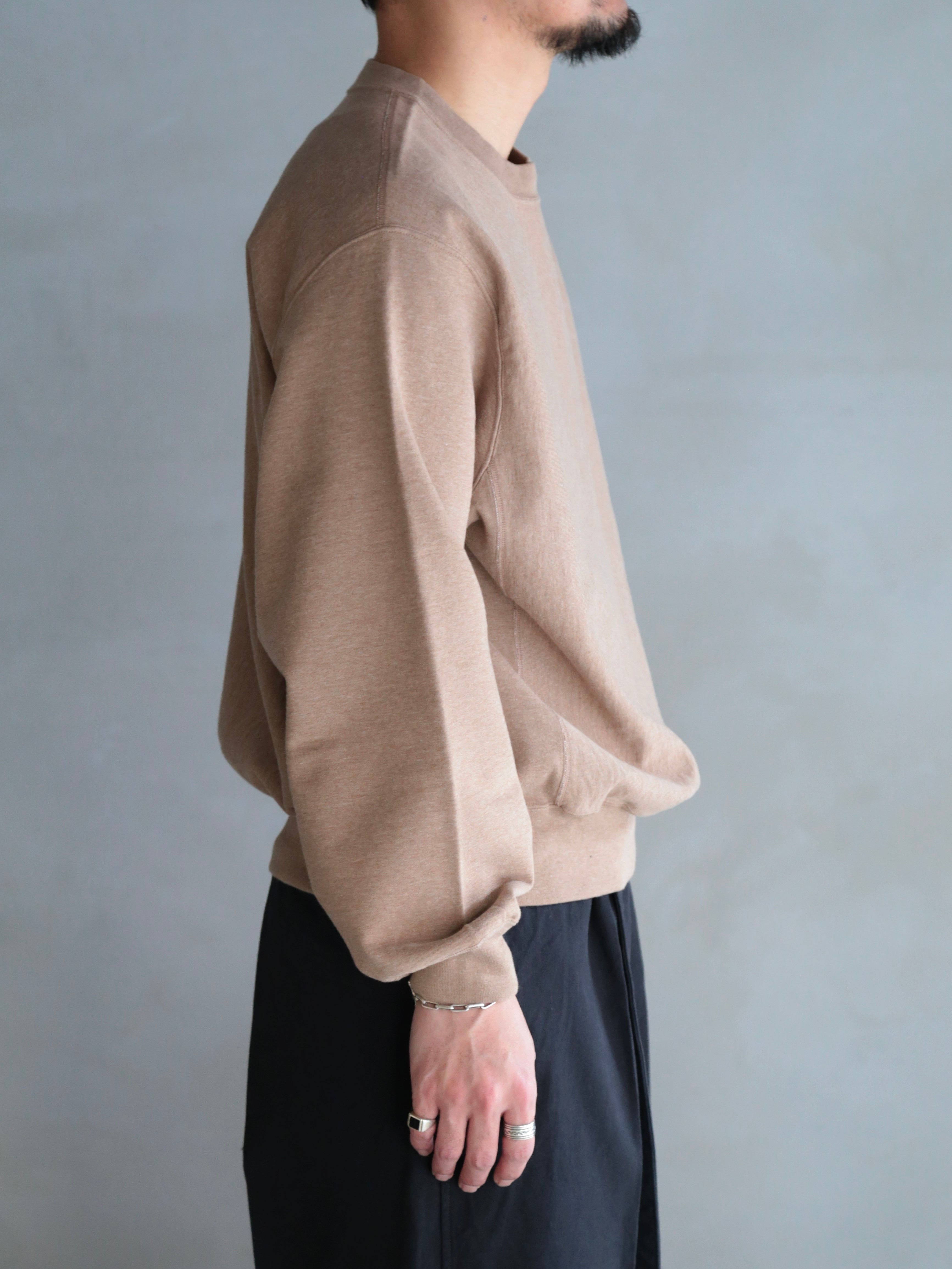 blurhmsROOTSTOCK】Thin-Sweat Crew-Neck P/O (Mens) – End on End.