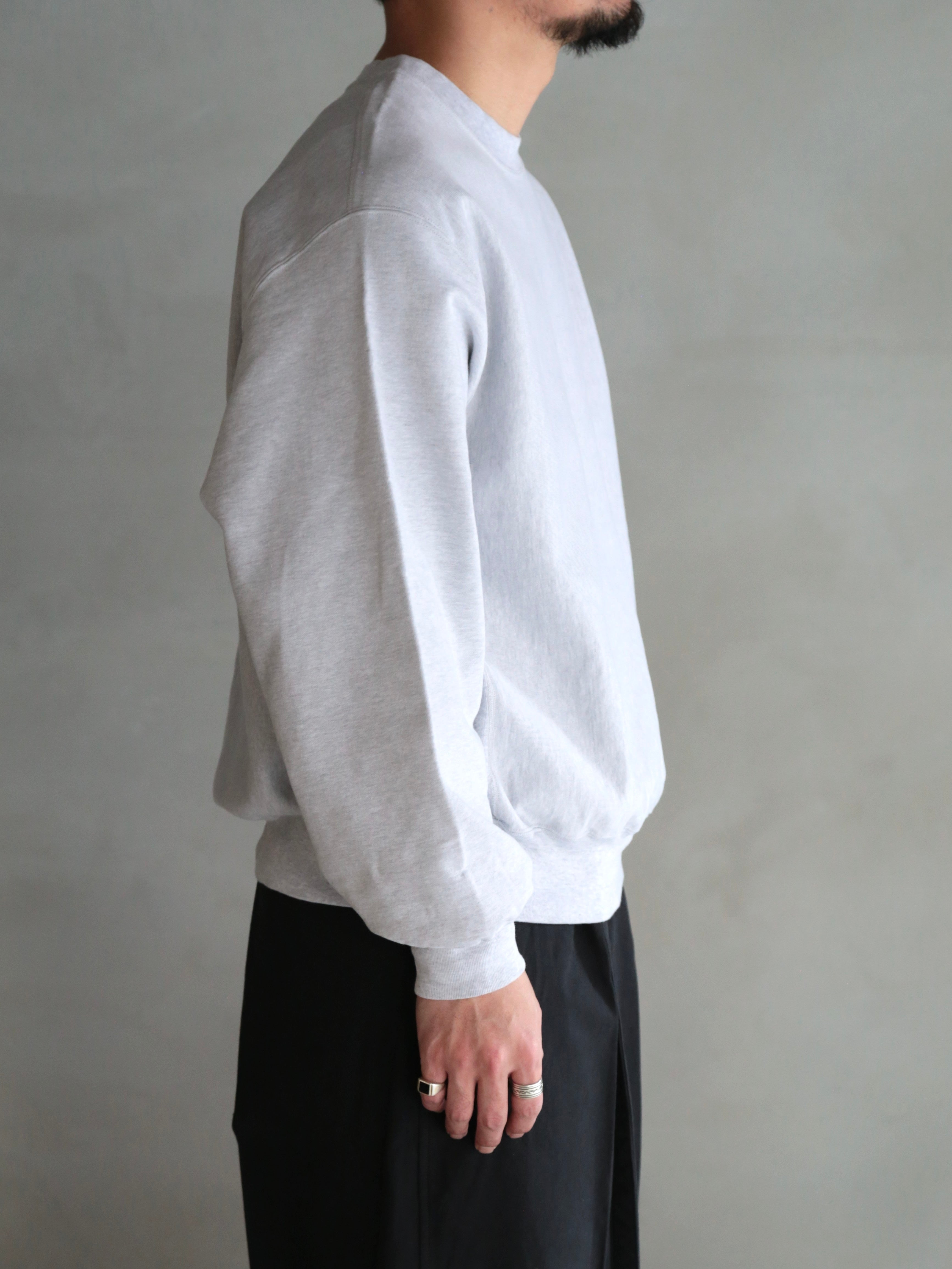 blurhmsROOTSTOCK】Thin-Sweat Crew-Neck P/O (Mens) – End on End.