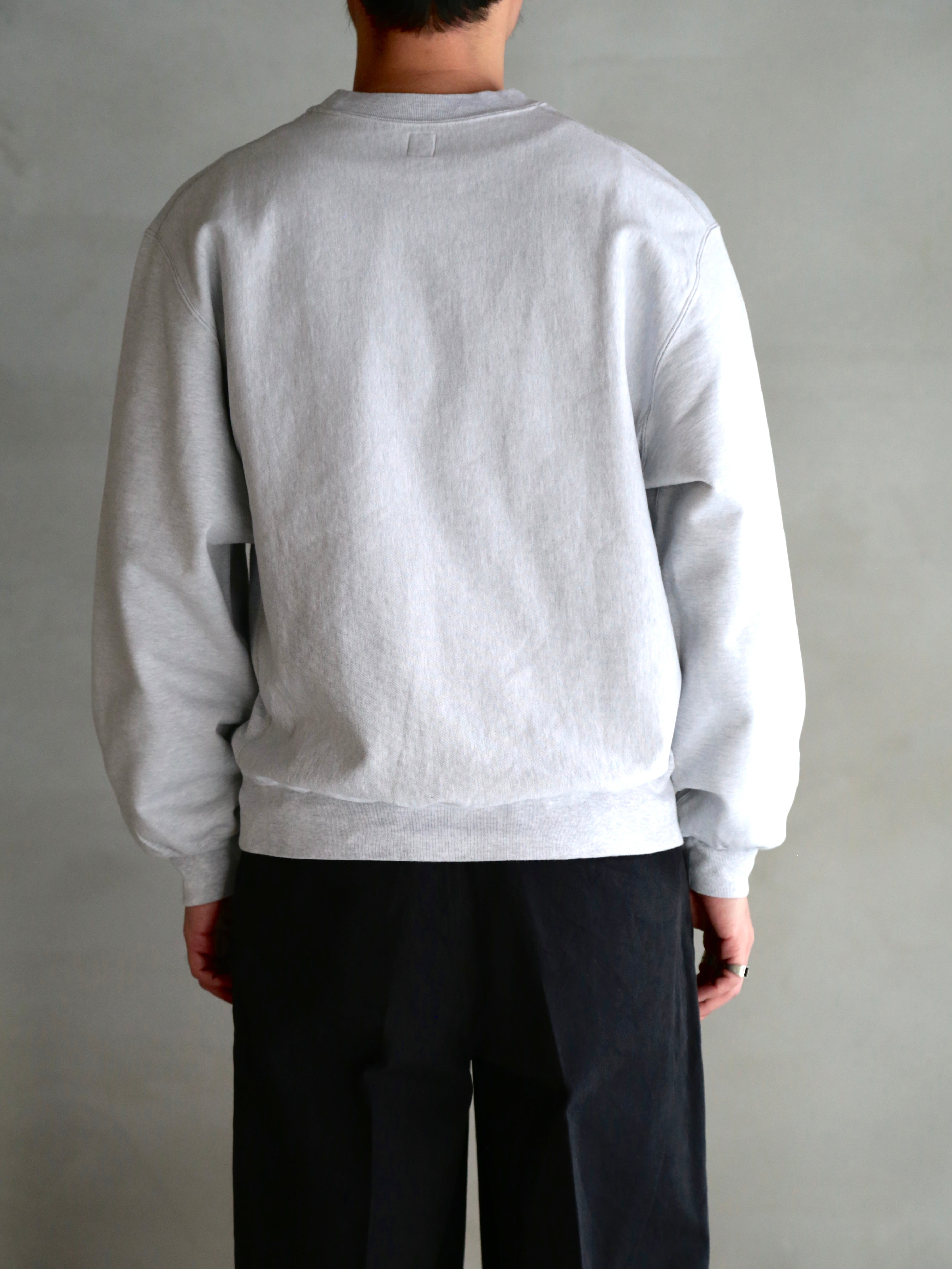 blurhmsROOTSTOCK】Thin-Sweat Crew-Neck P/O (Mens) – End on End