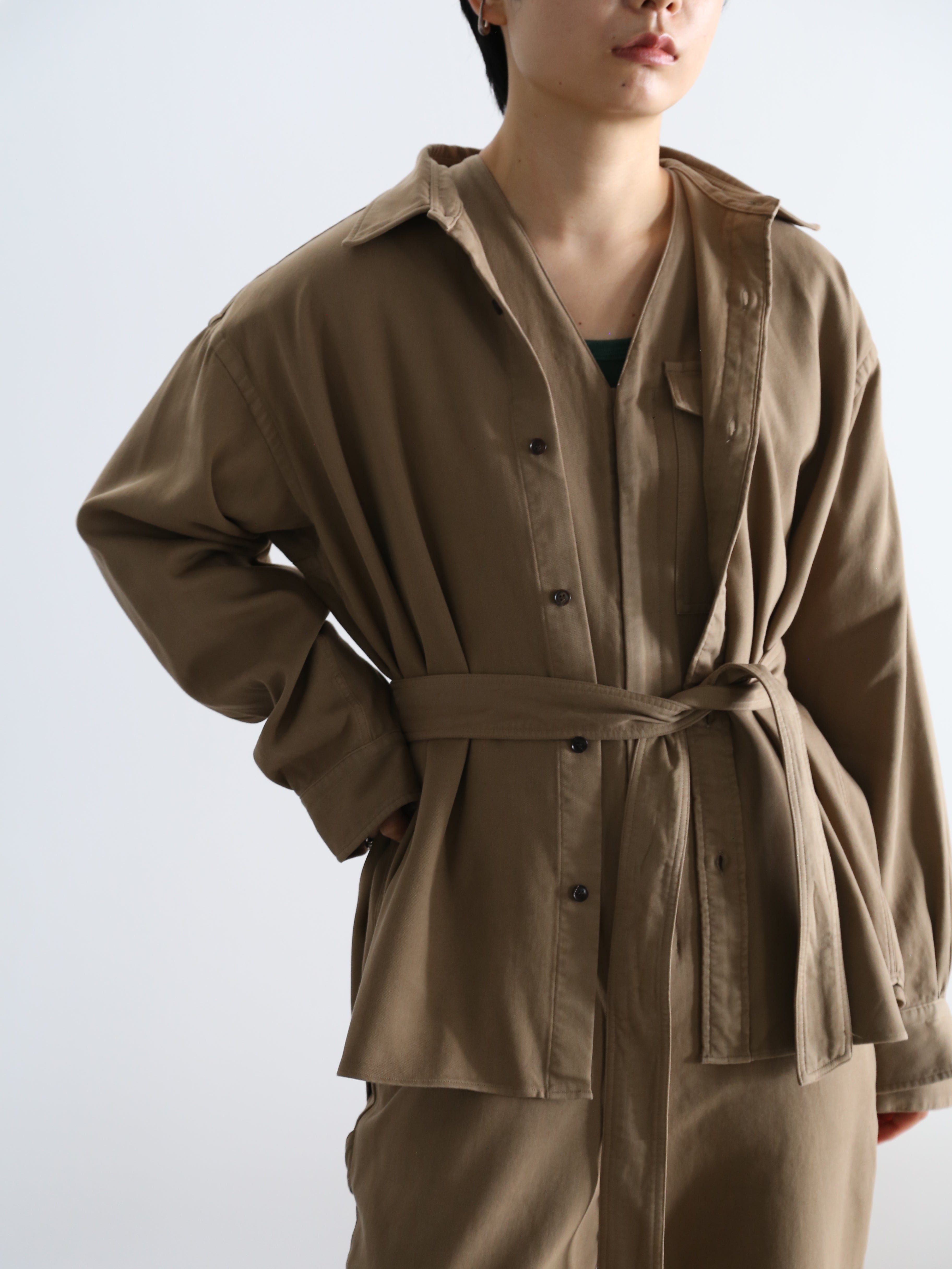 BOWTE】FINE COUNT COTTON PIECE DYE BOWTIE SHIRT – End on End.