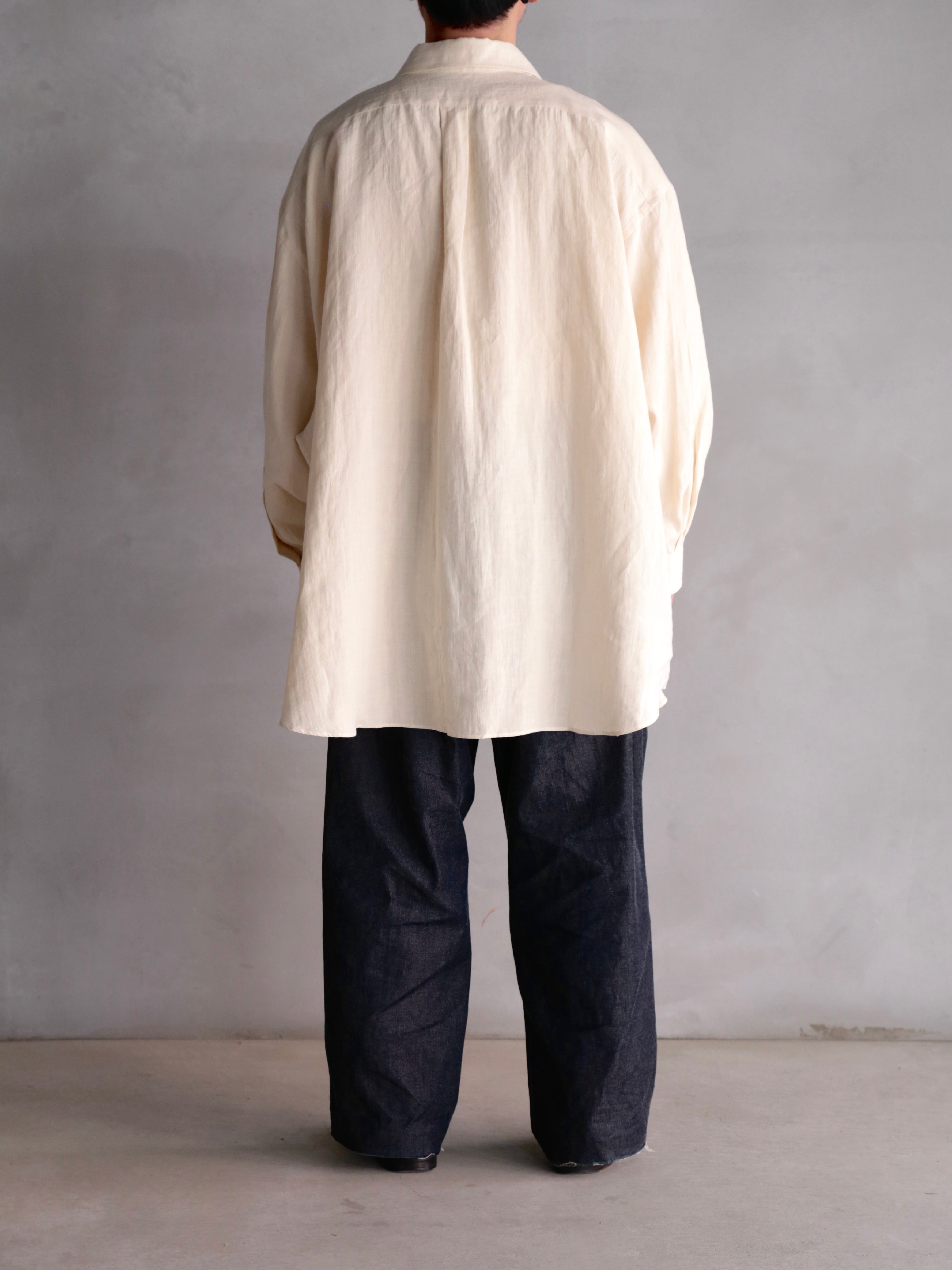 CLASS】CCGS01UNI D HEMP PLAIN WEAVE – End on End.