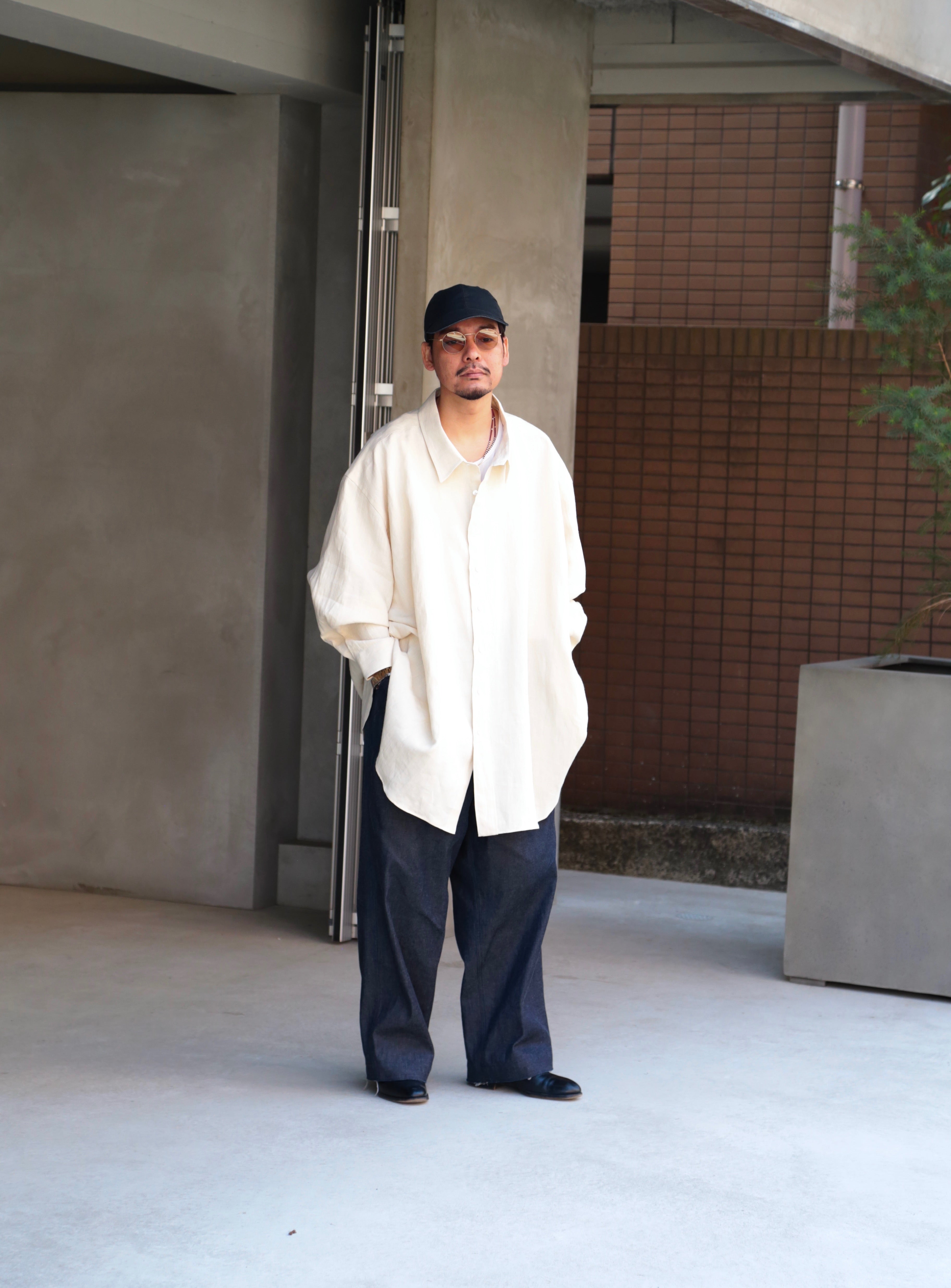 CLASS】CCGS01UNI D HEMP PLAIN WEAVE – End on End.