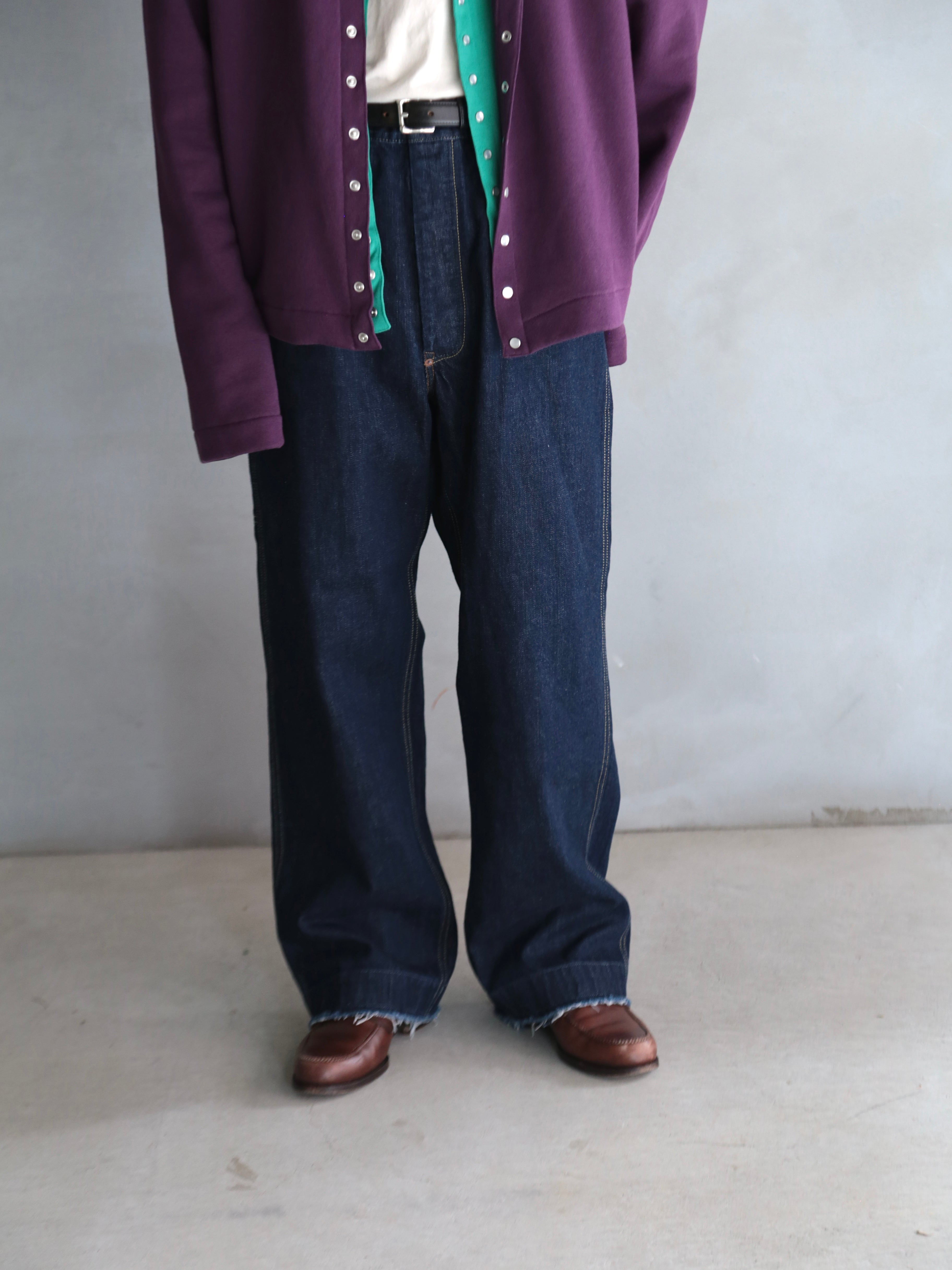 CLASS】CCGA01UNI-A SELVEDGE DENIM (ONE WASHED) – End on End