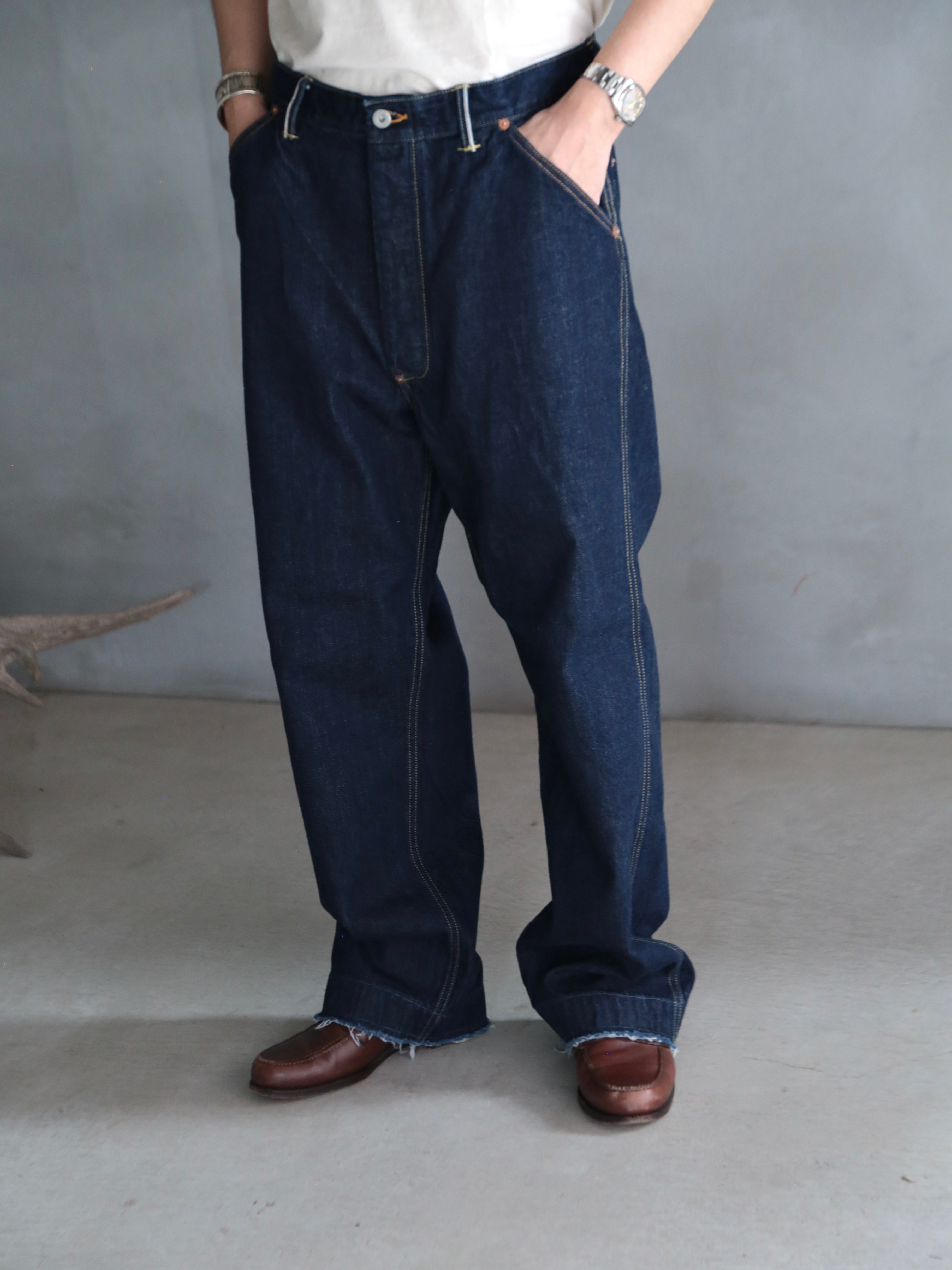 CLASS】CCGA01UNI-A SELVEDGE DENIM (ONE WASHED) – End on End.