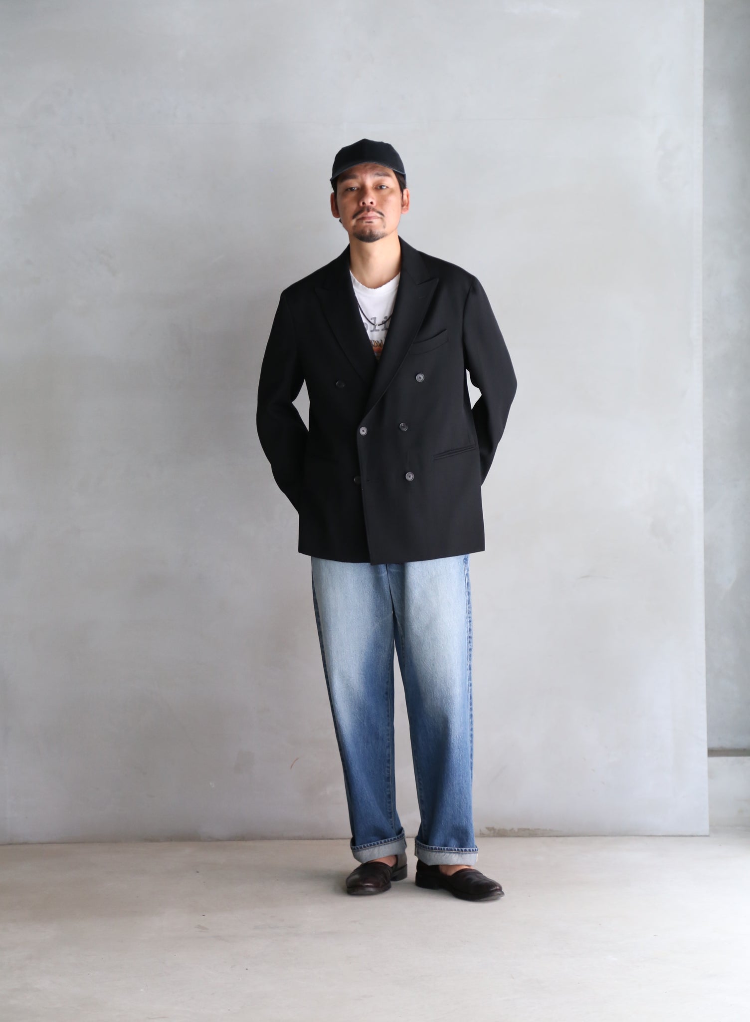 【blurhmsROOTSTOCK】13.5oz Denim Pants Classic (USD) (Mens&Womens)