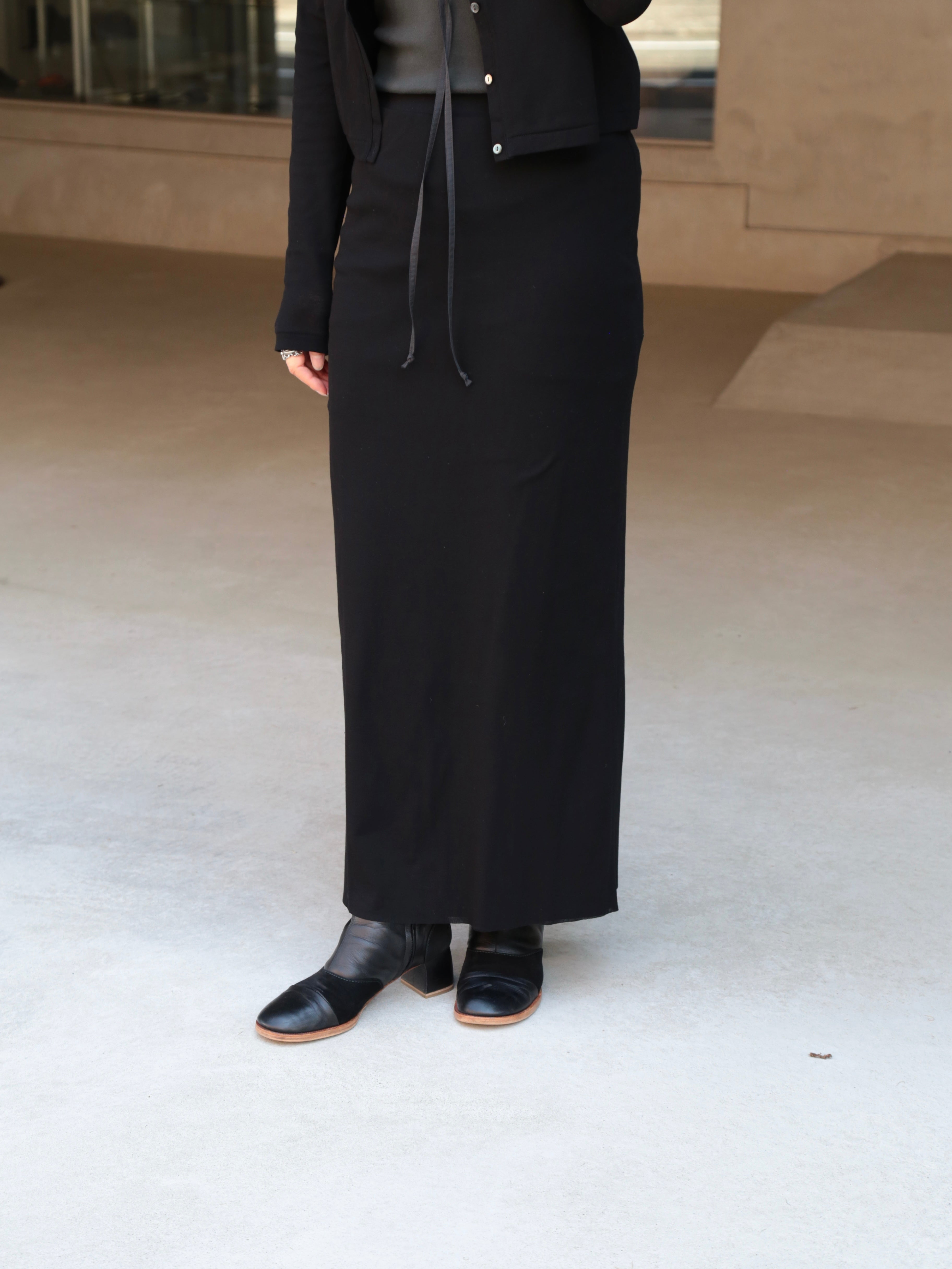 blurhms】Hard Twist Rib Skirt (Womens) – End on End.