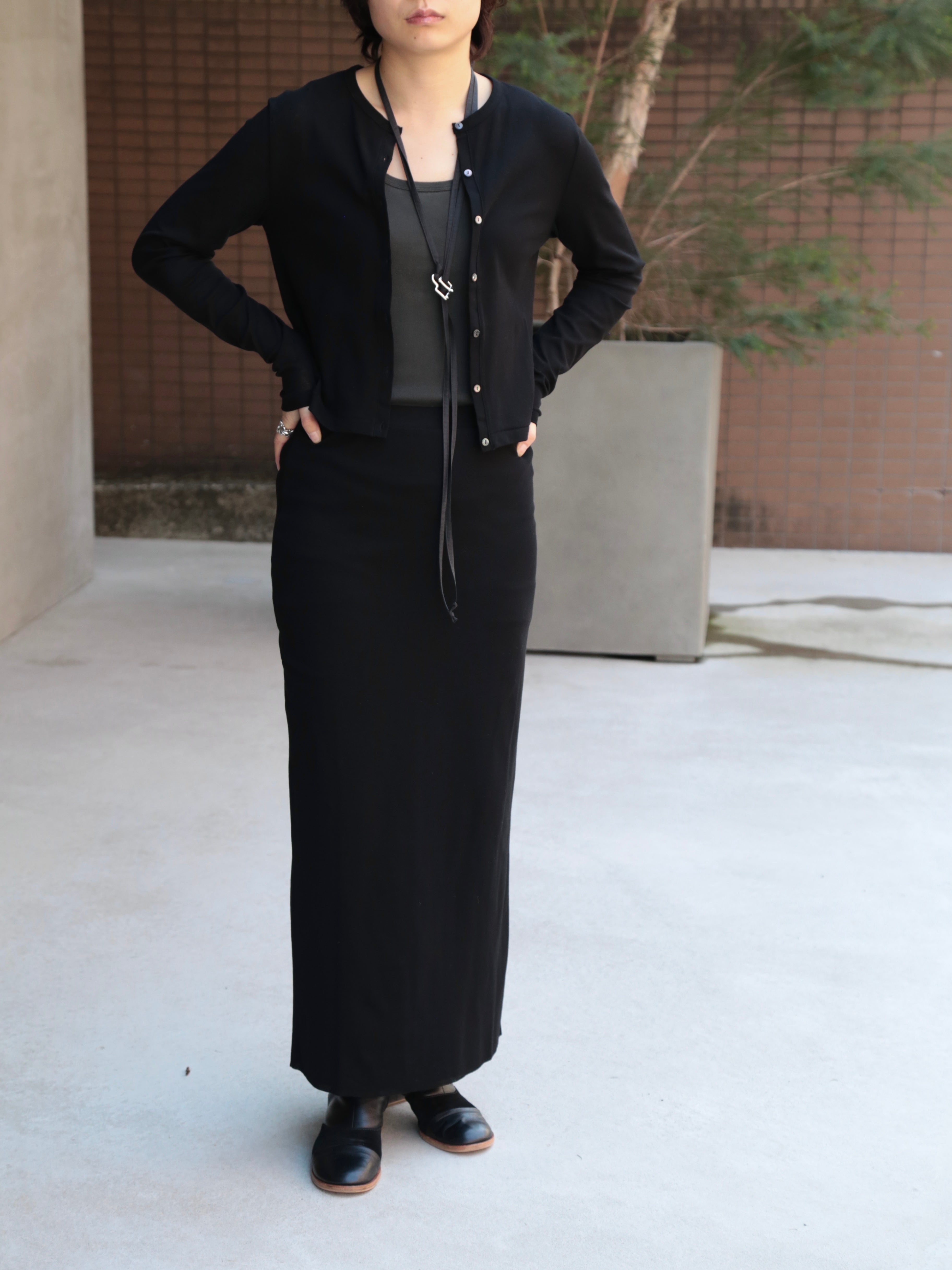 blurhms】Hard Twist Rib Skirt (Womens) – End on End.