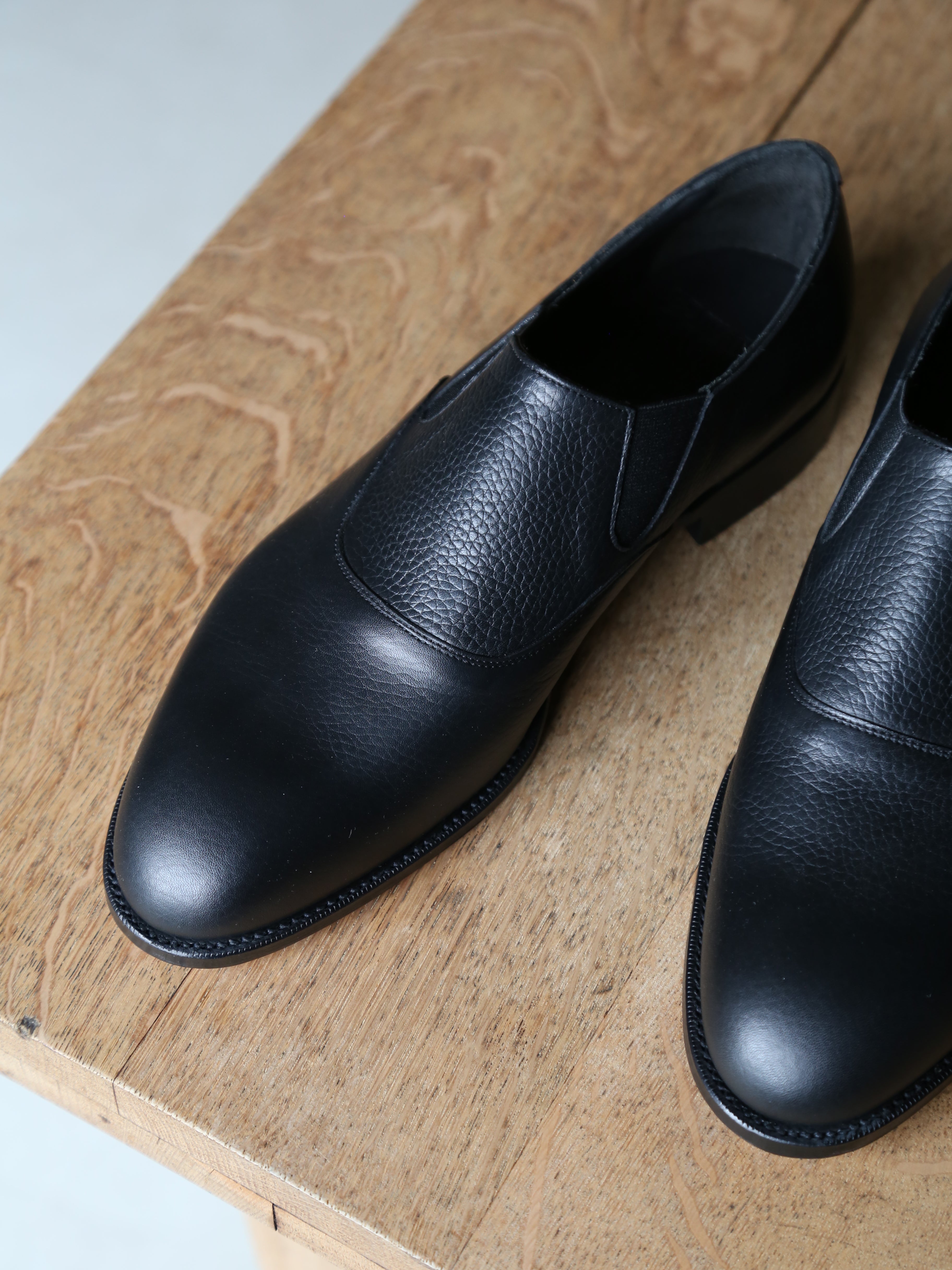 Edward Green for END ON END.】FITZWILLIAM EX/BLACK_COTZWOLD_GRAIN