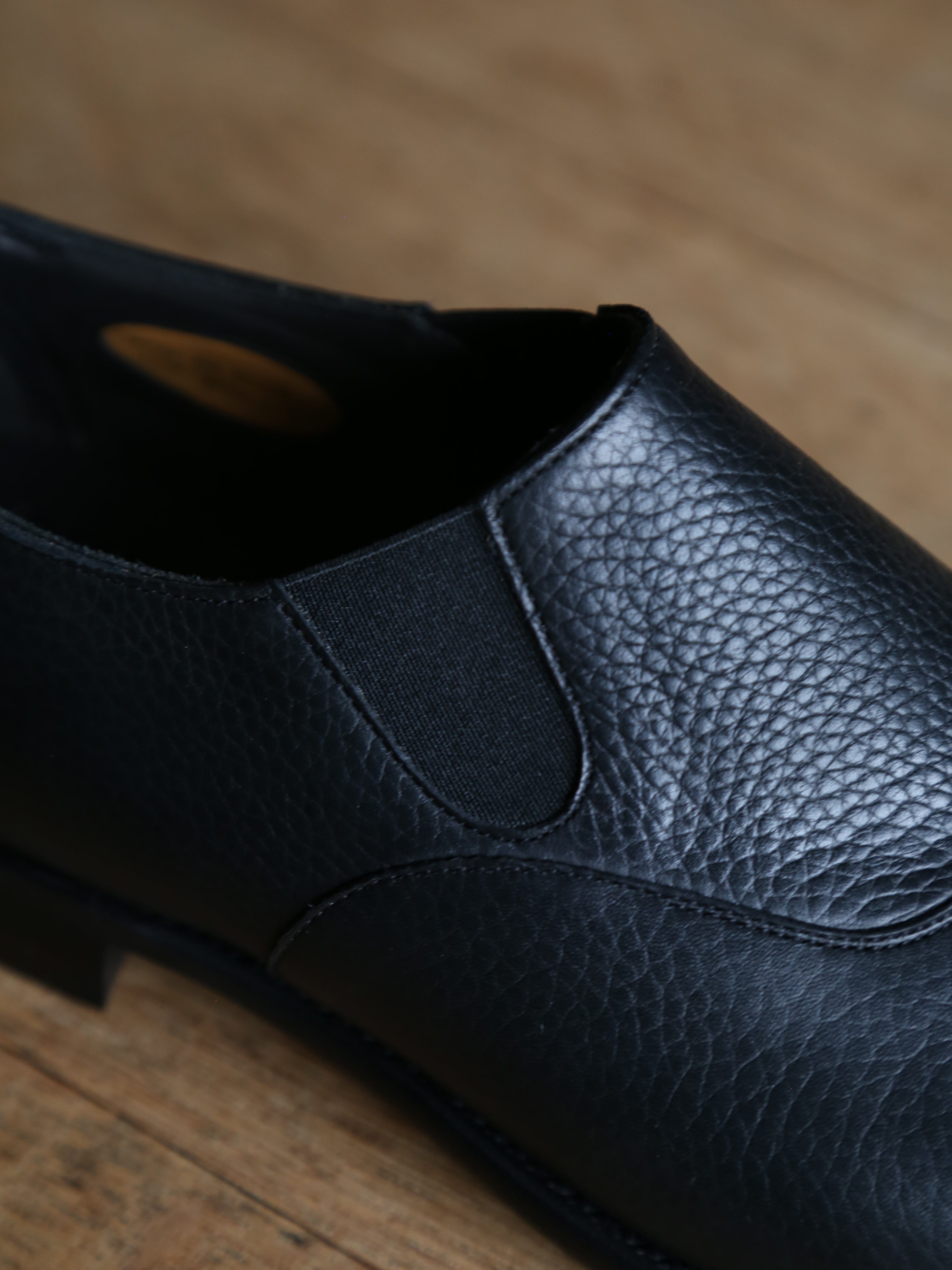Edward Green for END ON END.】FITZWILLIAM EX/BLACK_COTZWOLD_GRAIN
