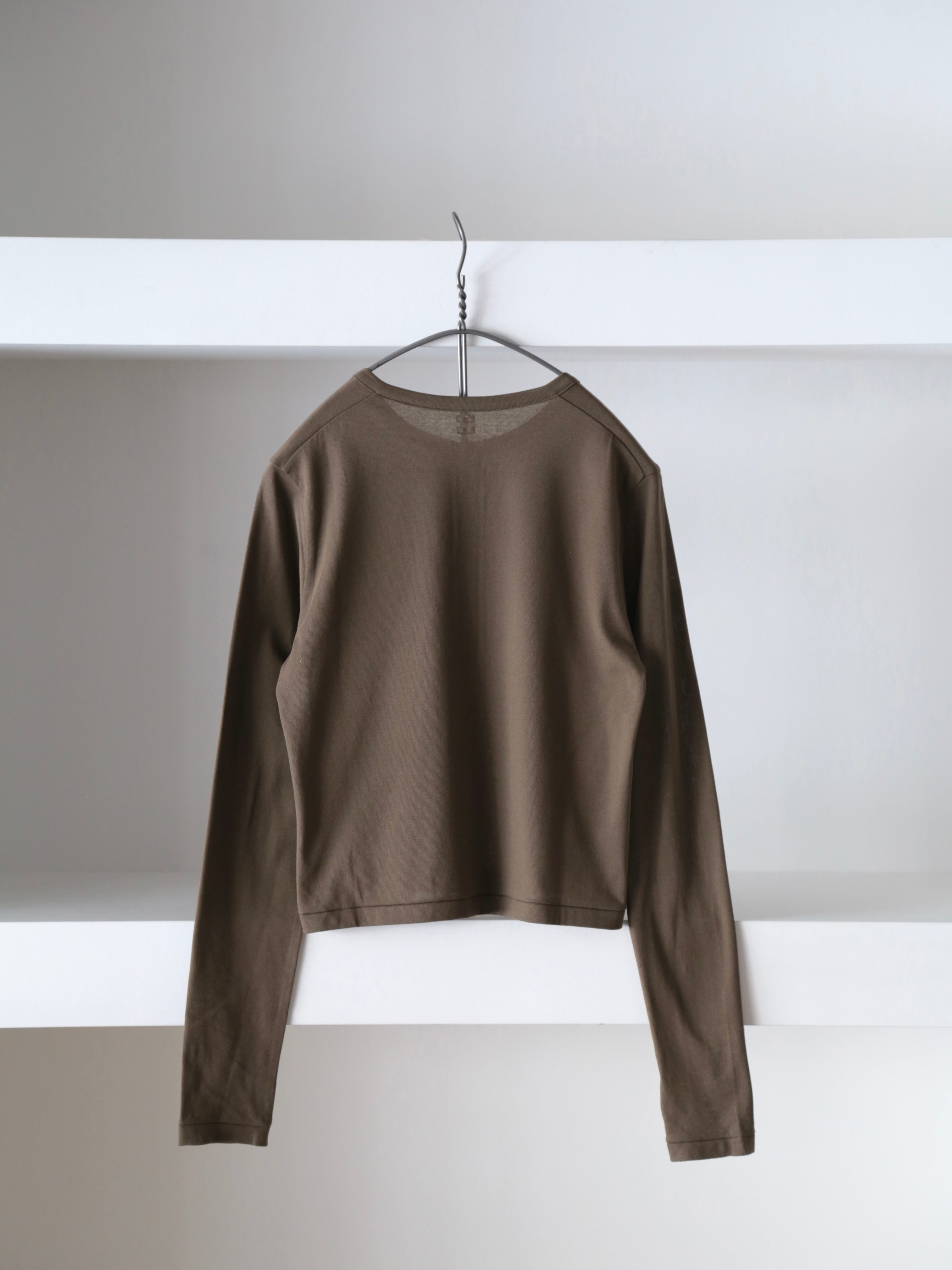 blurhms】Hard Twist Rib Cardigan (Womens) – End on End.