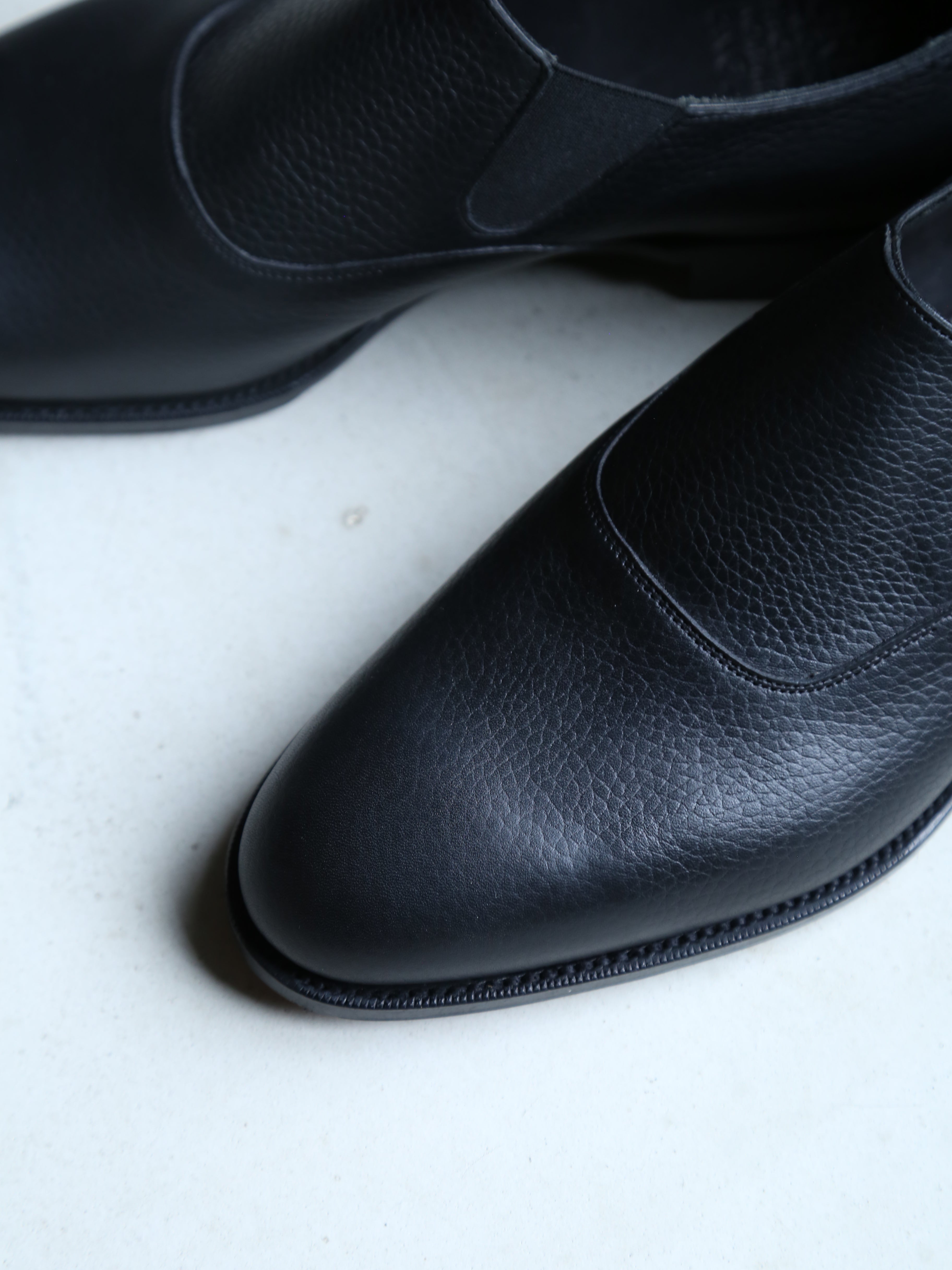 Edward Green for END ON END.】FITZWILLIAM EX/BLACK_COTZWOLD_GRAIN