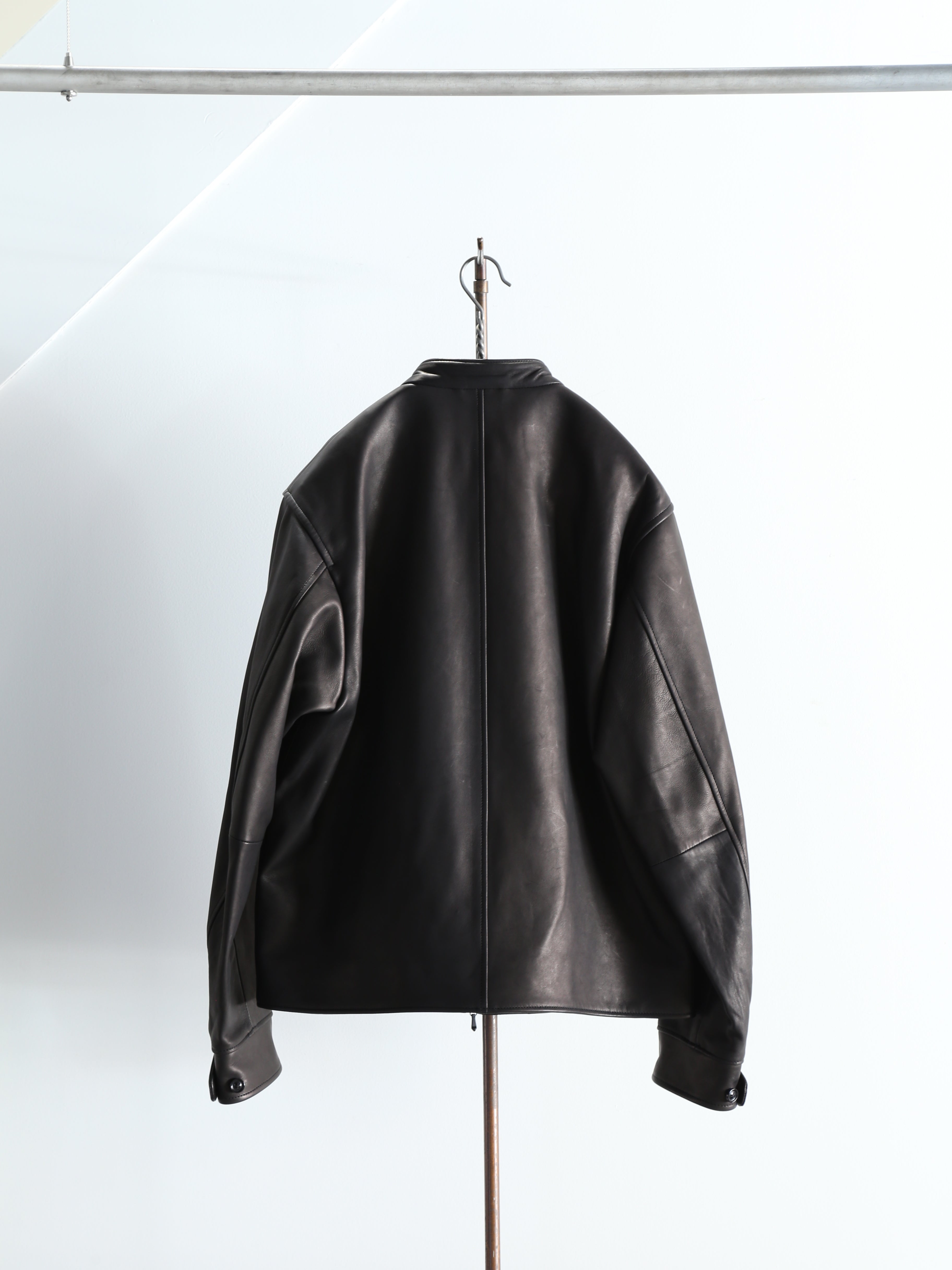 blurhms】Lamb Leather Zip Short Jacket (Mens) – End on End.