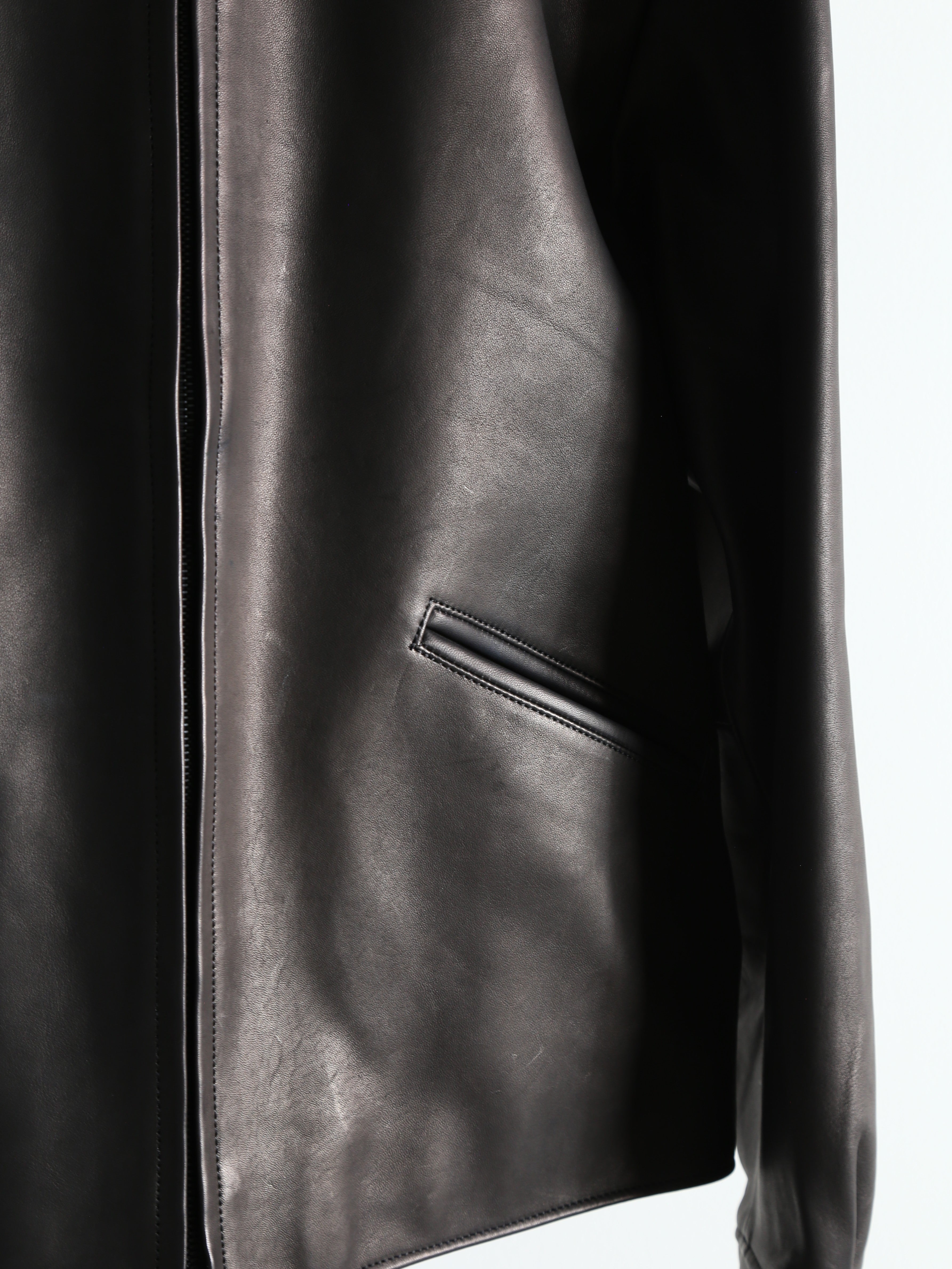 blurhms】Lamb Leather Zip Short Jacket (Womens) – End on End.
