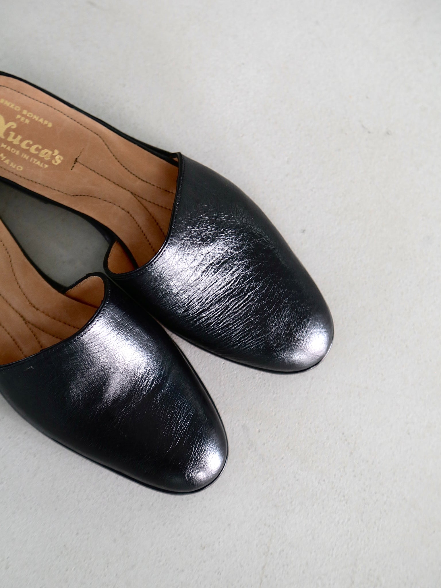 Le Yucca's】BLACK OSTRICH BELLY Last 95252 (Mens&Womens) – End on End.