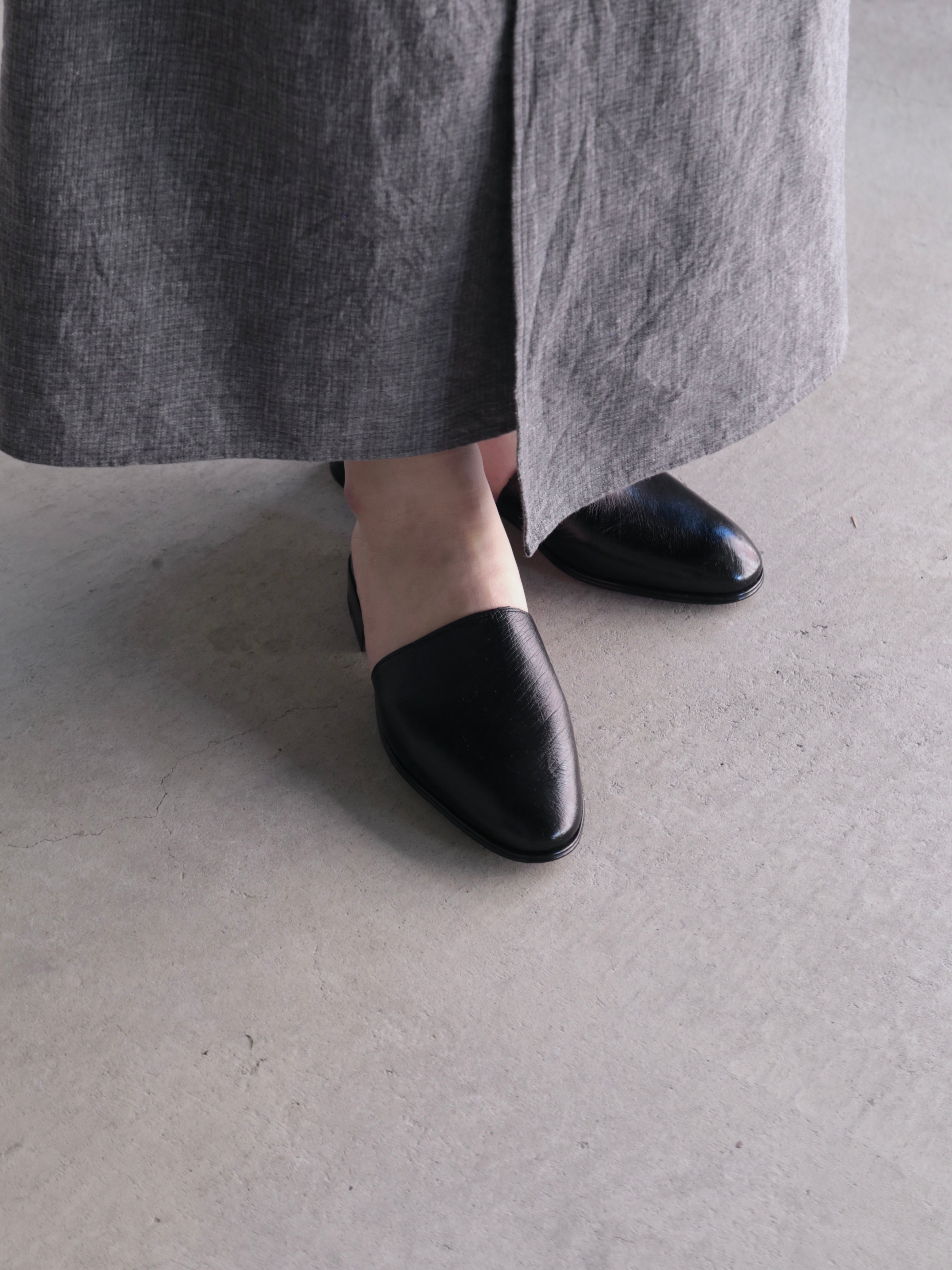 Le Yucca's】BLACK OSTRICH BELLY Last 95252 (Mens&Womens) – End on End.