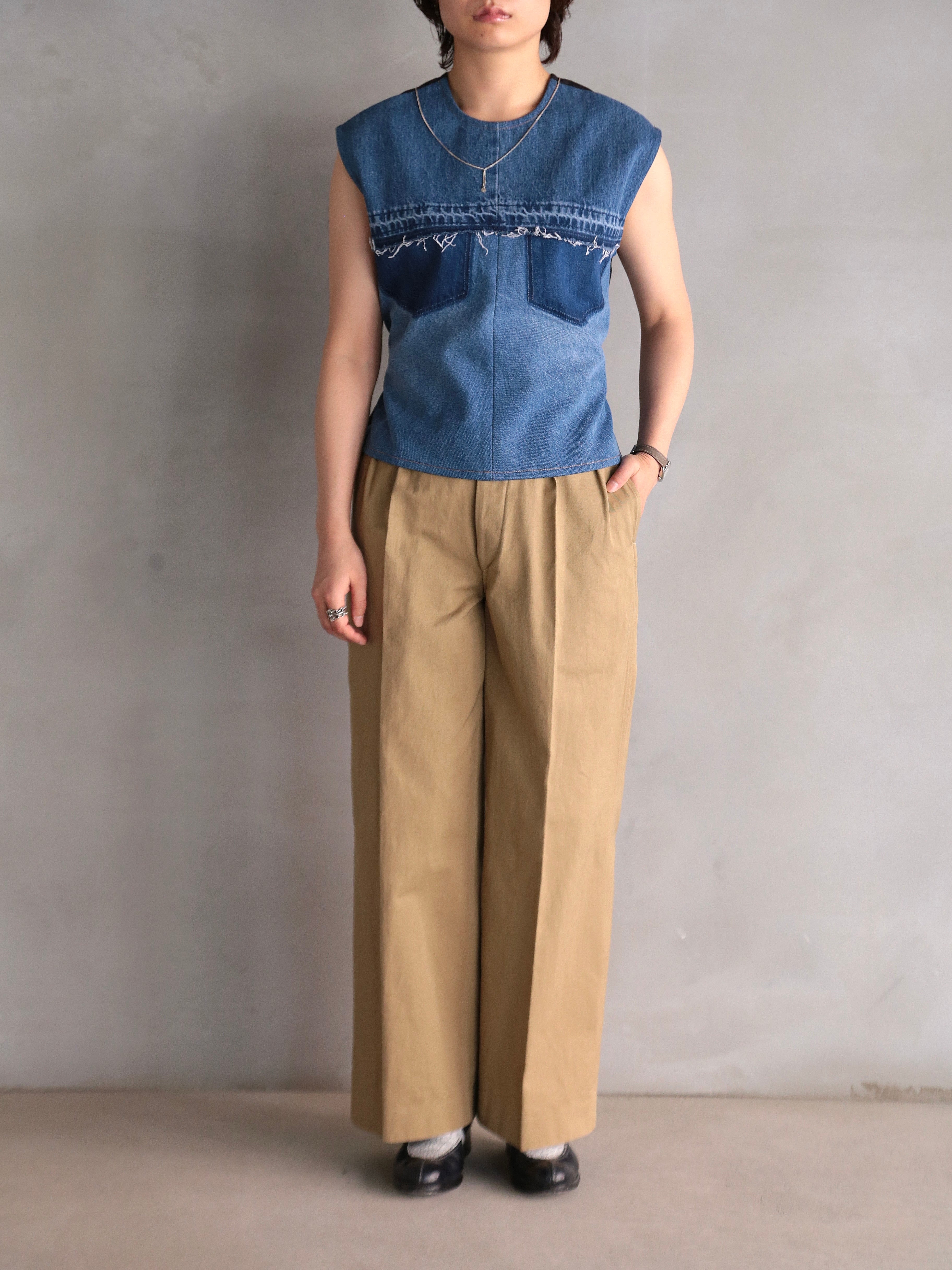 blurhmsROOTSTOCK】52 Wide Chino Pants (Womens) – End on End