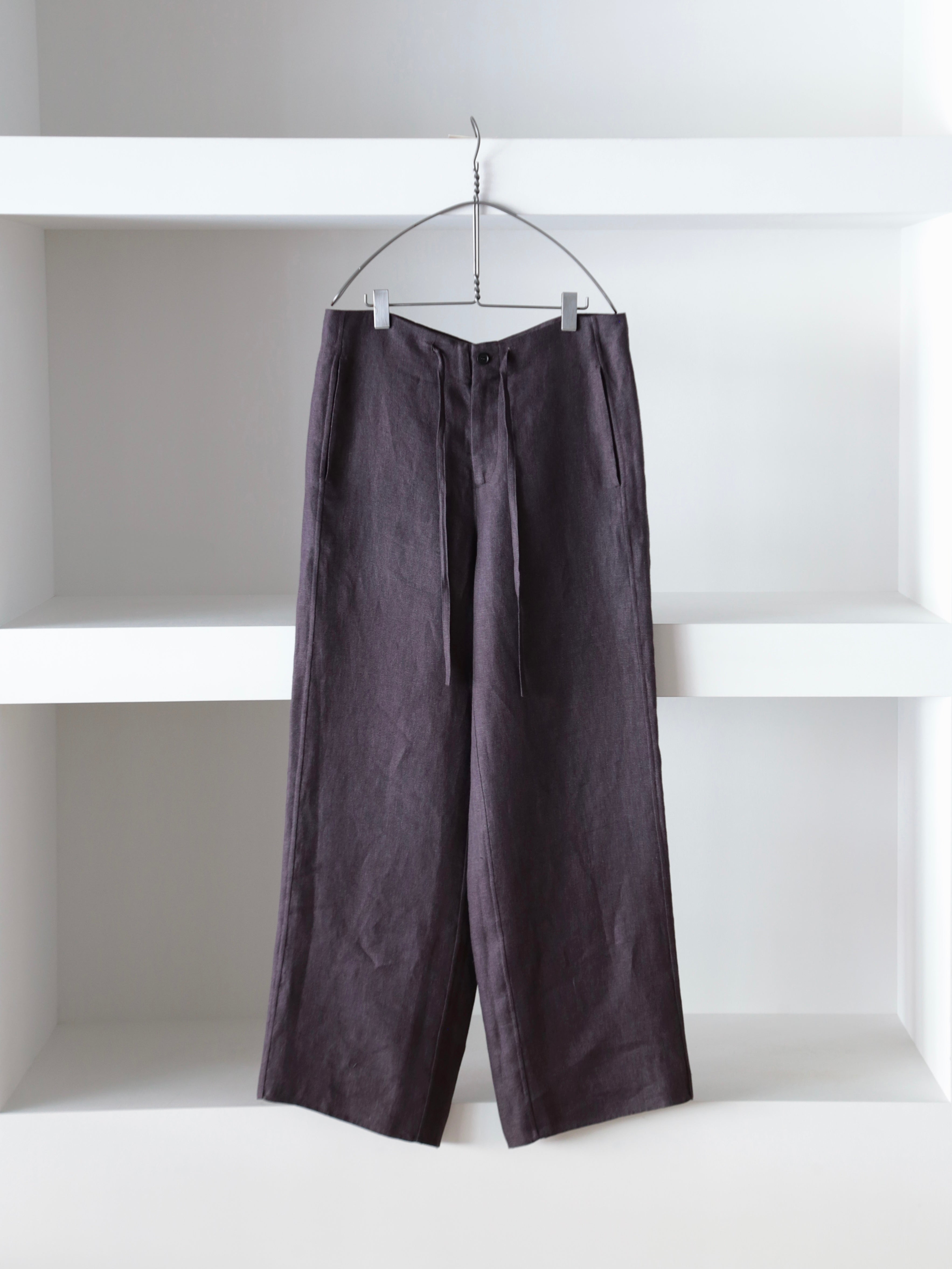 seya.】DOUBLE FACE RELAX PANTS – End on End.