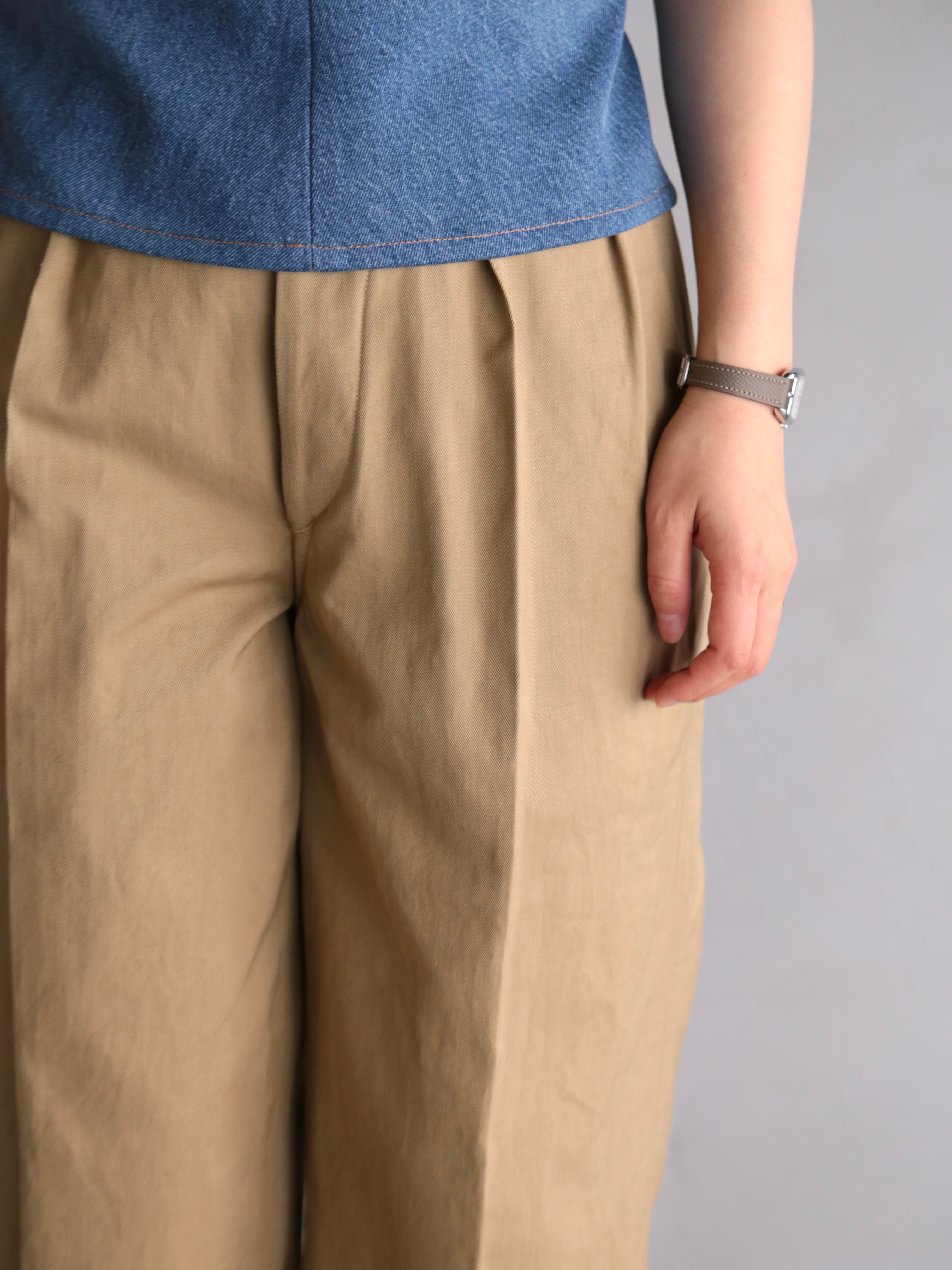 blurhmsROOTSTOCK】52 Wide Chino Pants (Womens) – End on End.