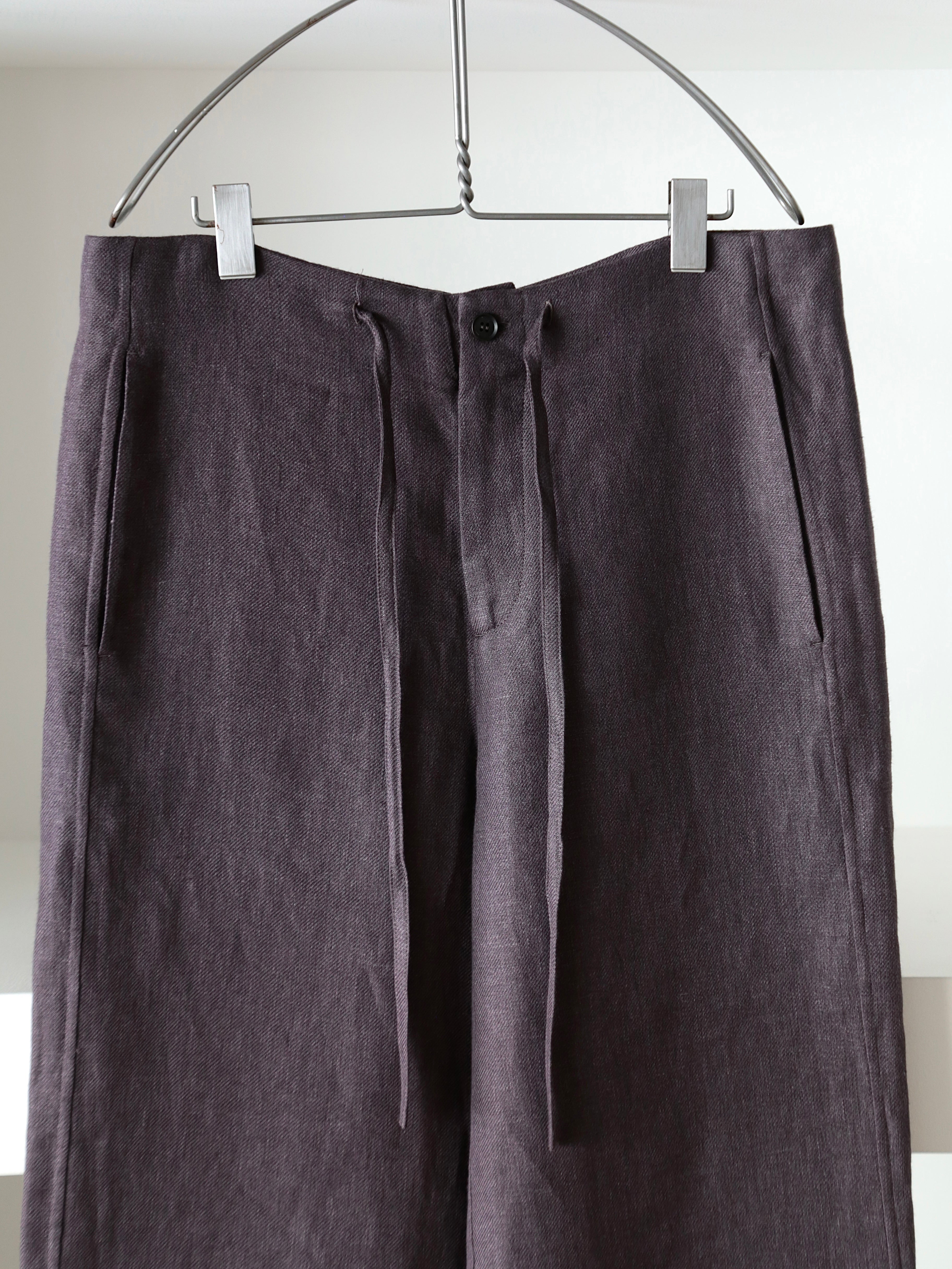 seya.】DOUBLE FACE RELAX PANTS – End on End.