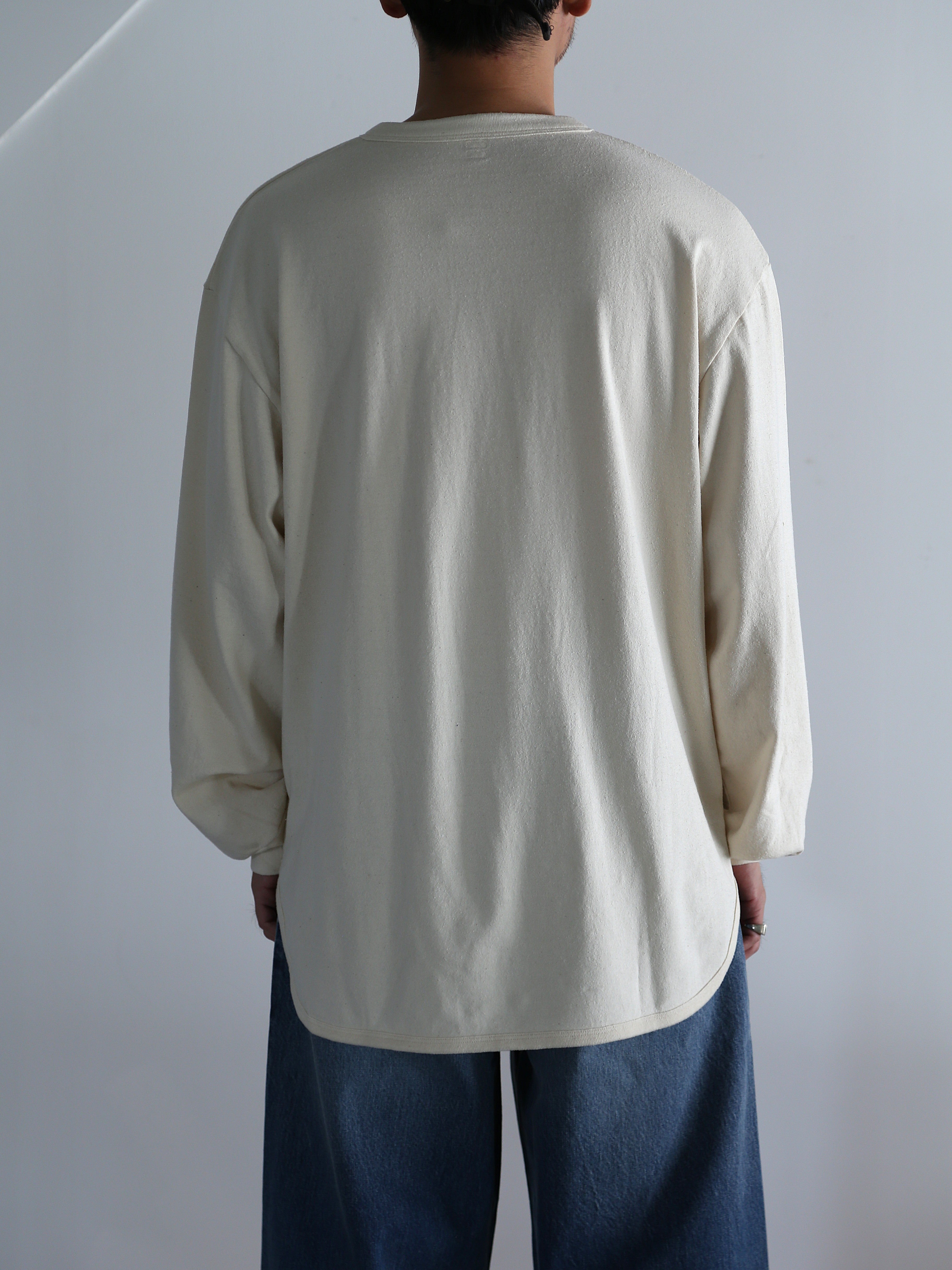 blurhms】Co/Silk Nep Baseball Henry (Mens) – End on End.