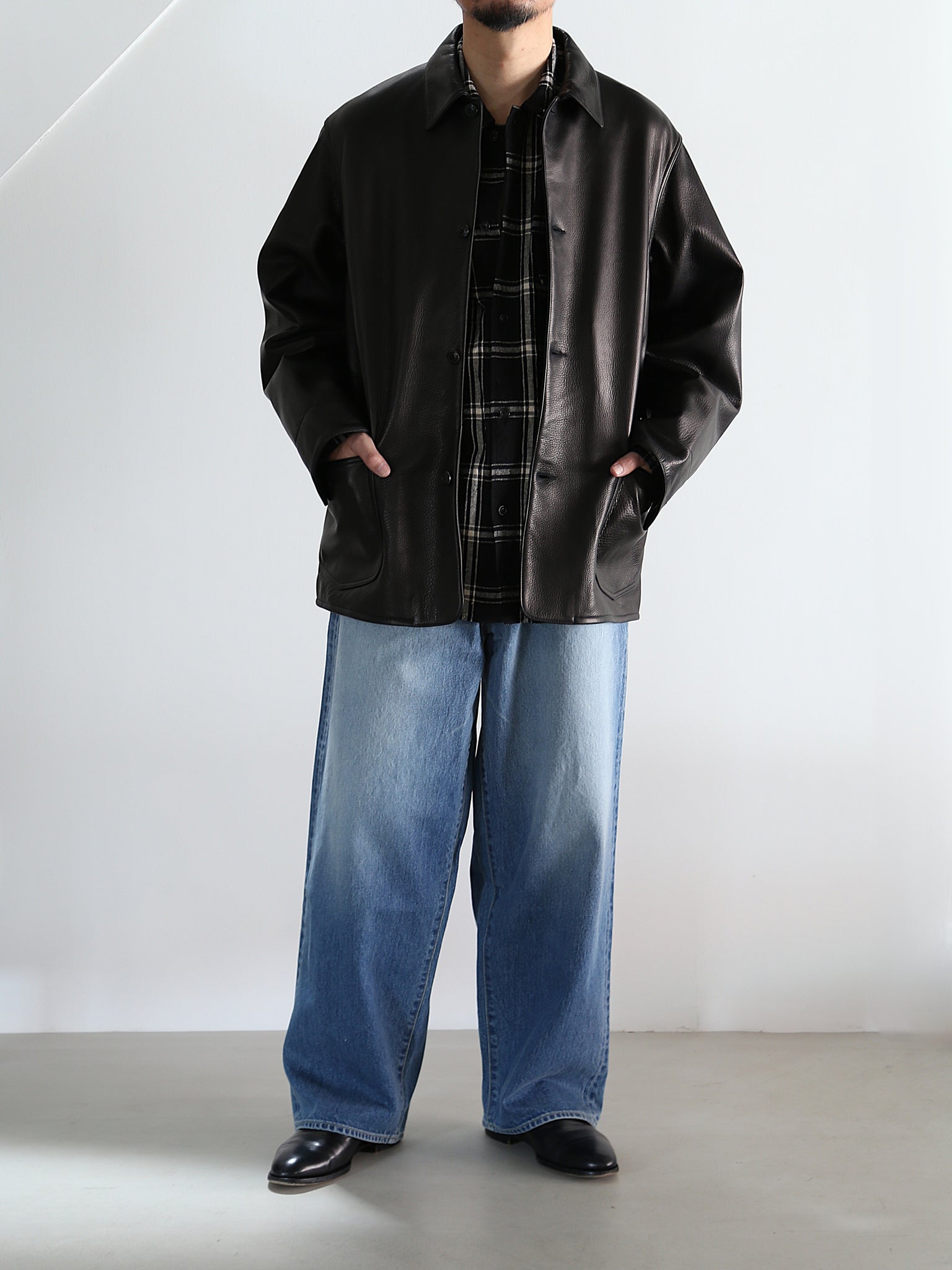 【blurhms】Steer Leather Coverall (Mens)