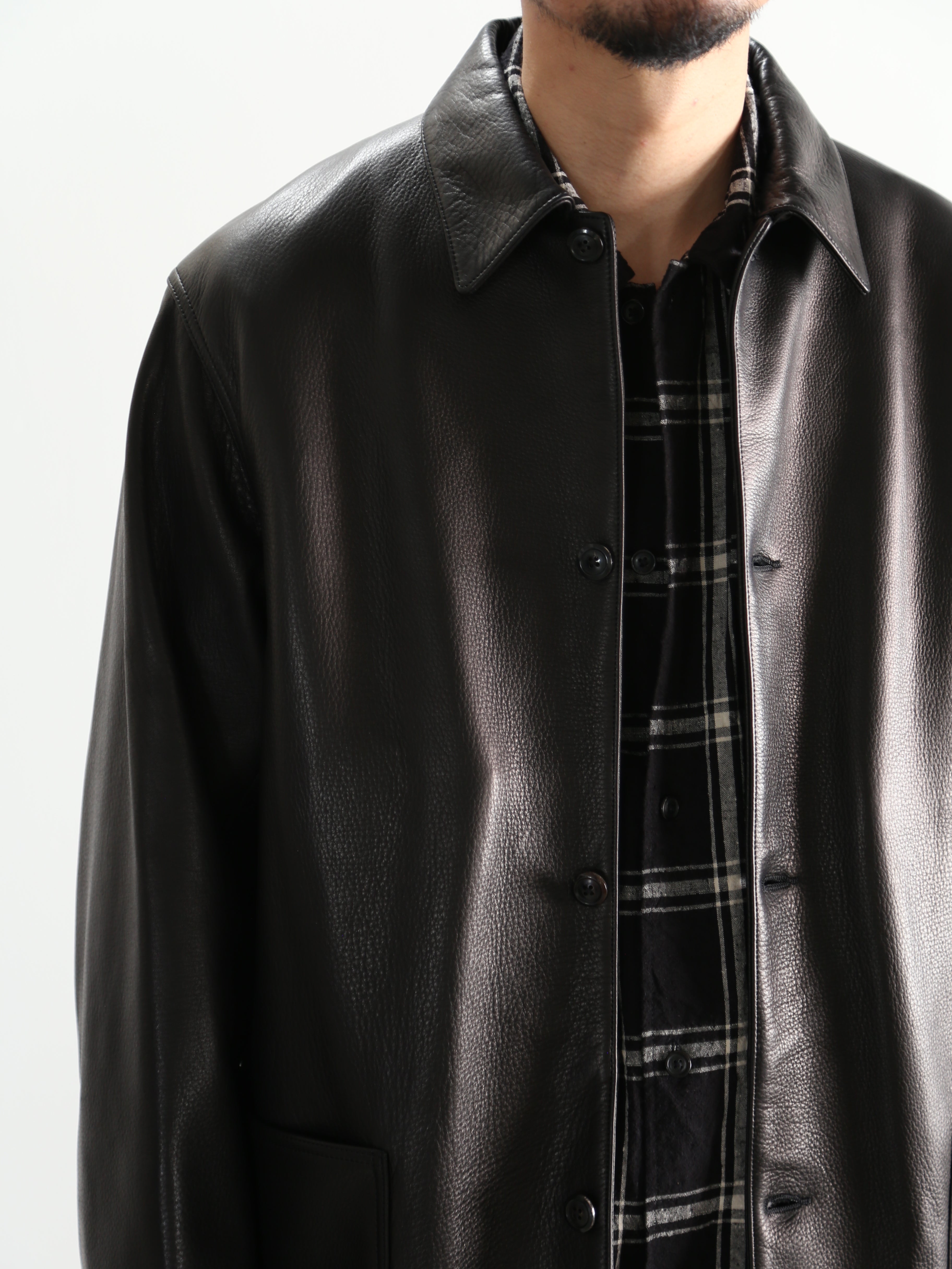 blurhms】Steer Leather Coverall (Mens) – End on End.