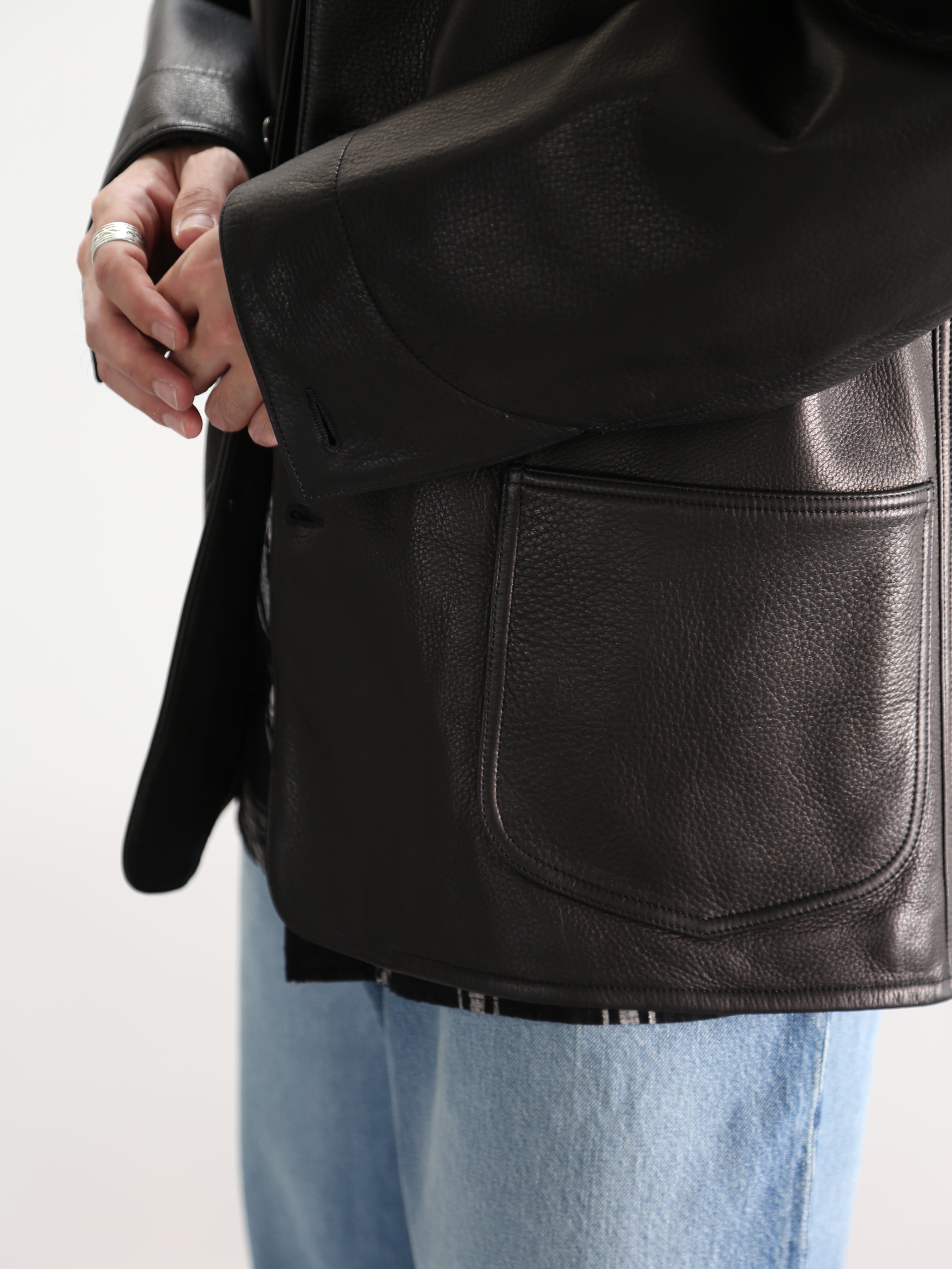 blurhms】Steer Leather Coverall (Mens) – End on End.
