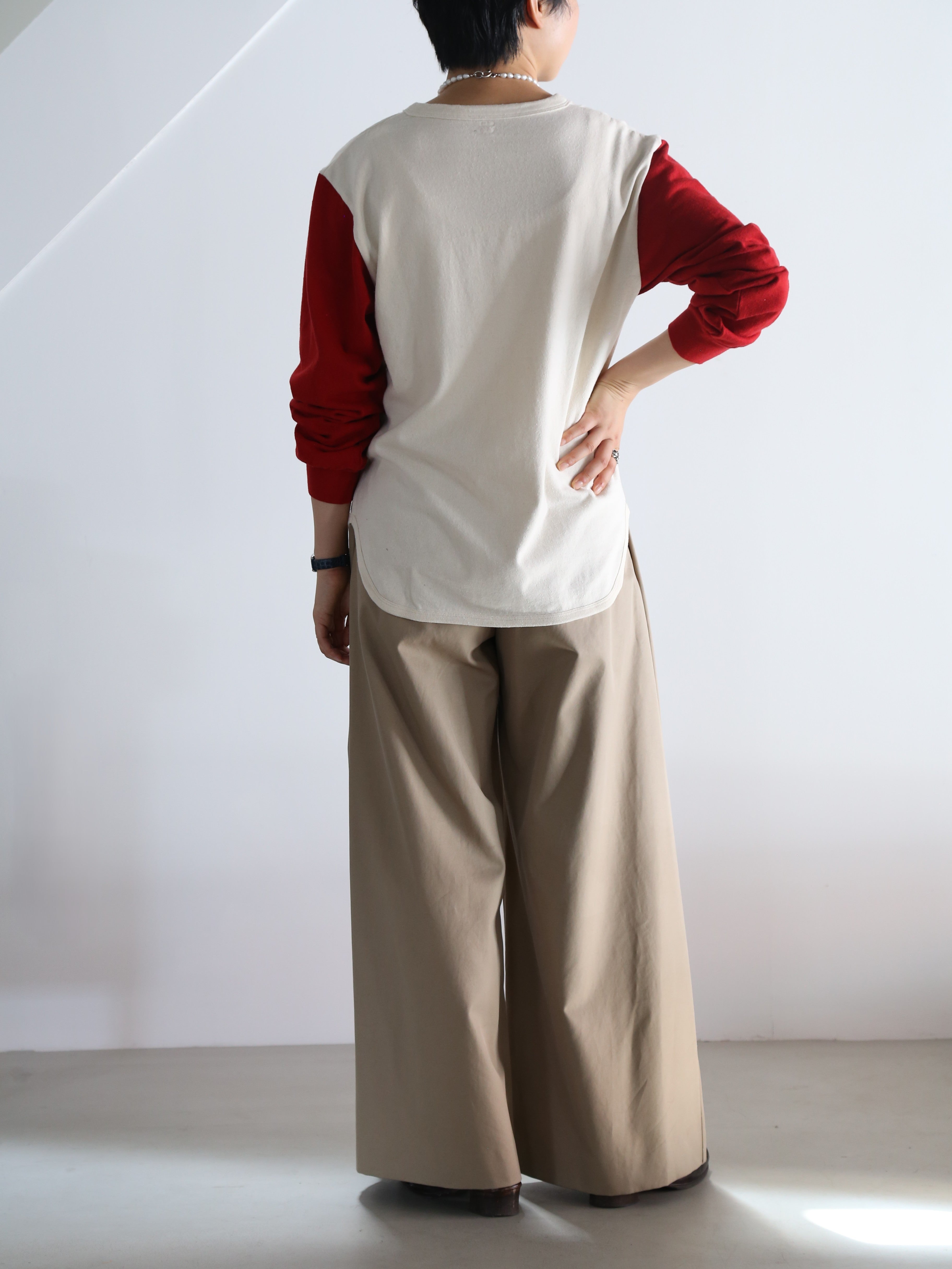 blurhms】Co/Silk Nep Baseball Henry (Womens) – End on End.