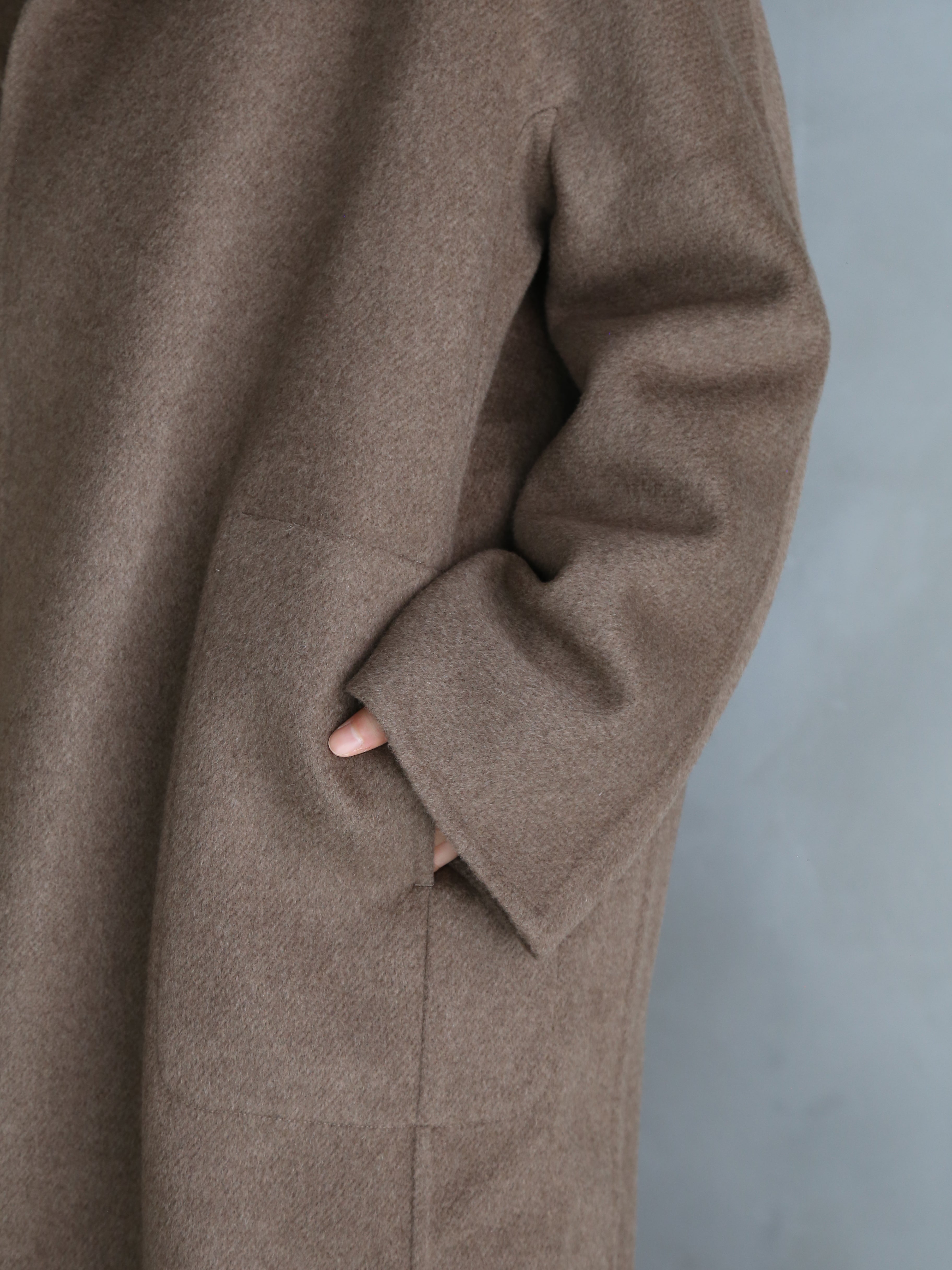 seya.】DOUBLE FACE YAK COAT – End on End.