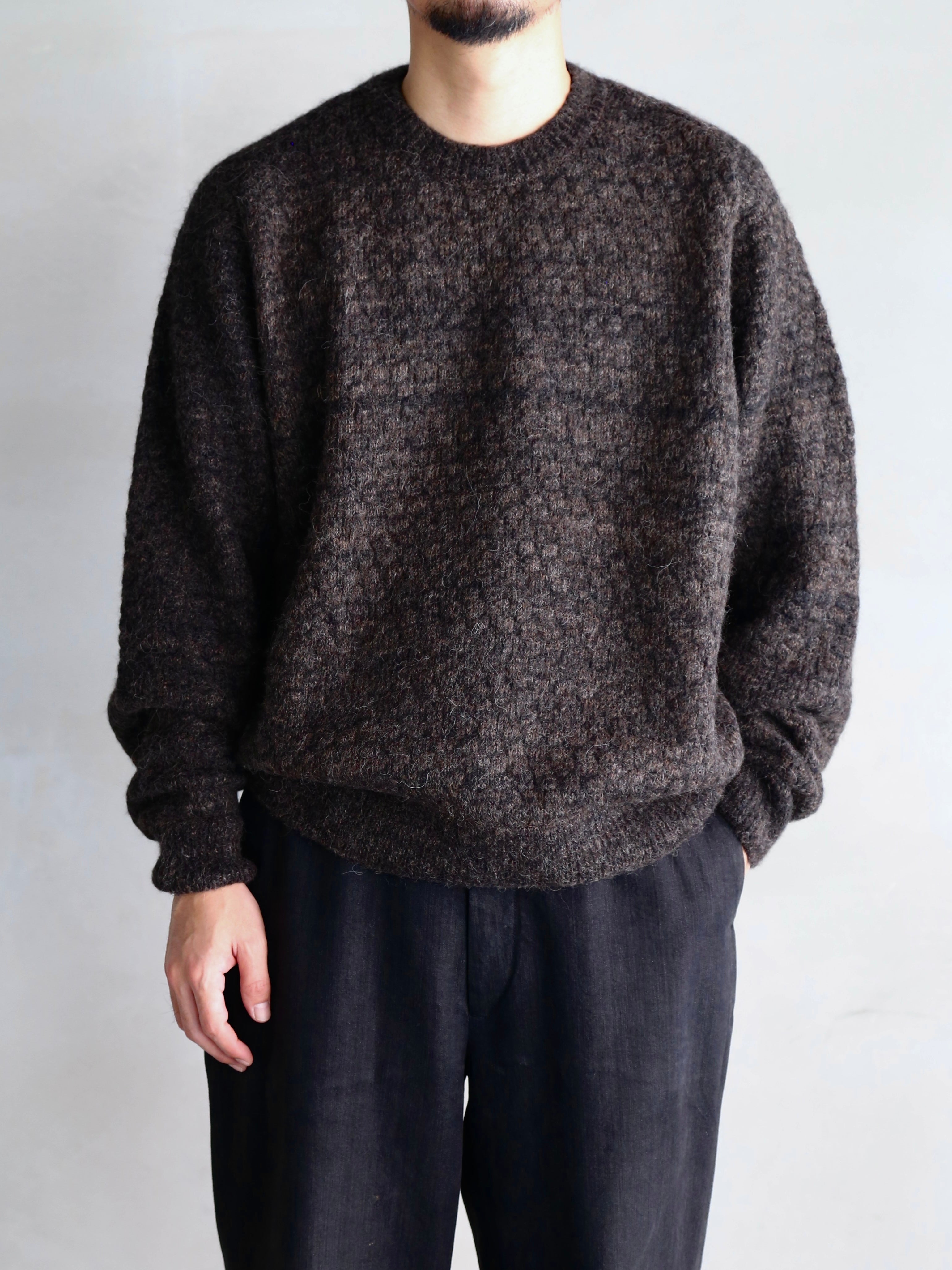 blurhms】Baby Alpaca Knit P/O (Mens) – End on End.