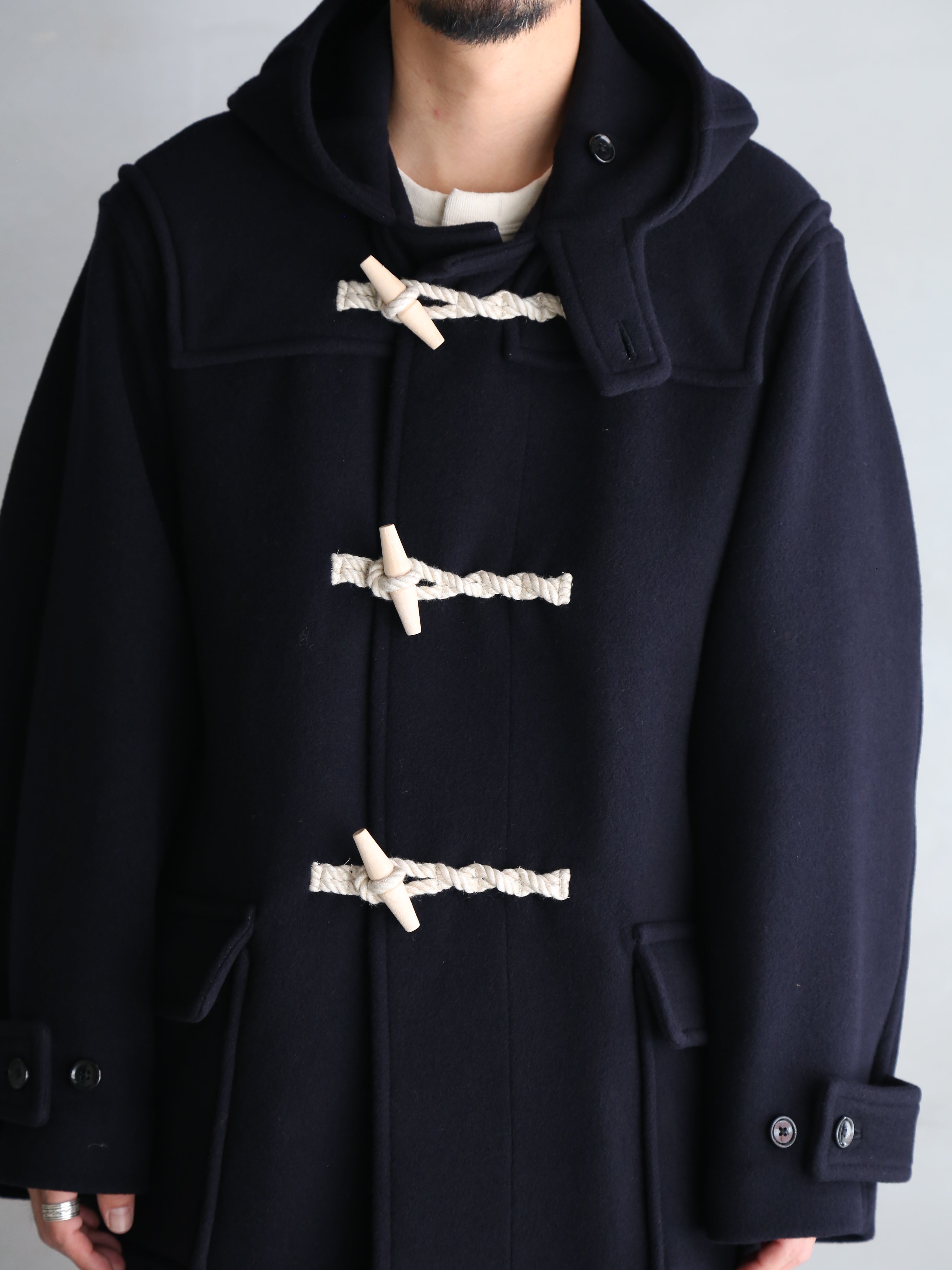 blurhmsROOTSTOCK】Wool Felton Duffle Coat (Mens&Womens) – End on End.