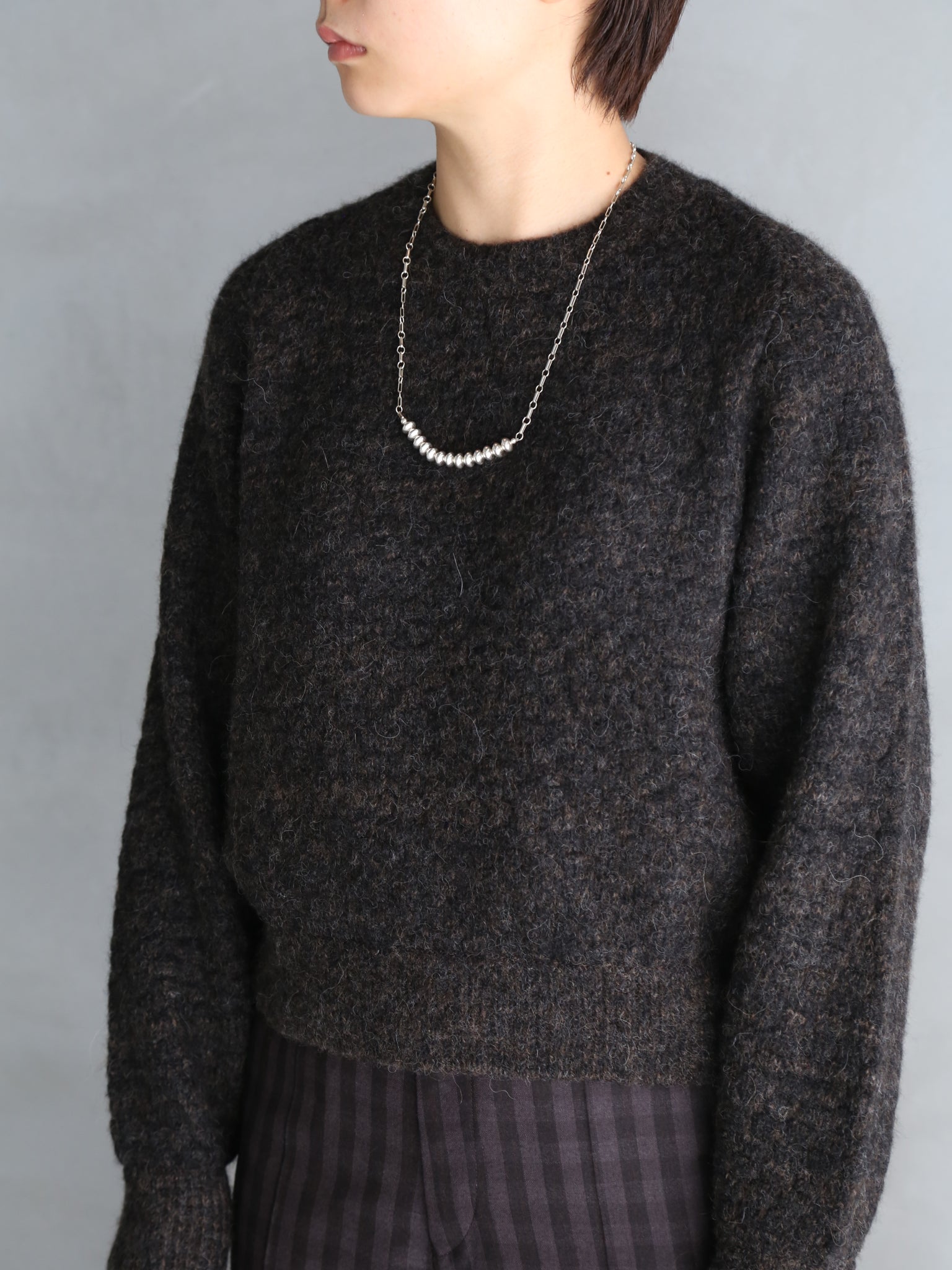 【blurhms】Baby Alpaca Knit P/O (Womens)