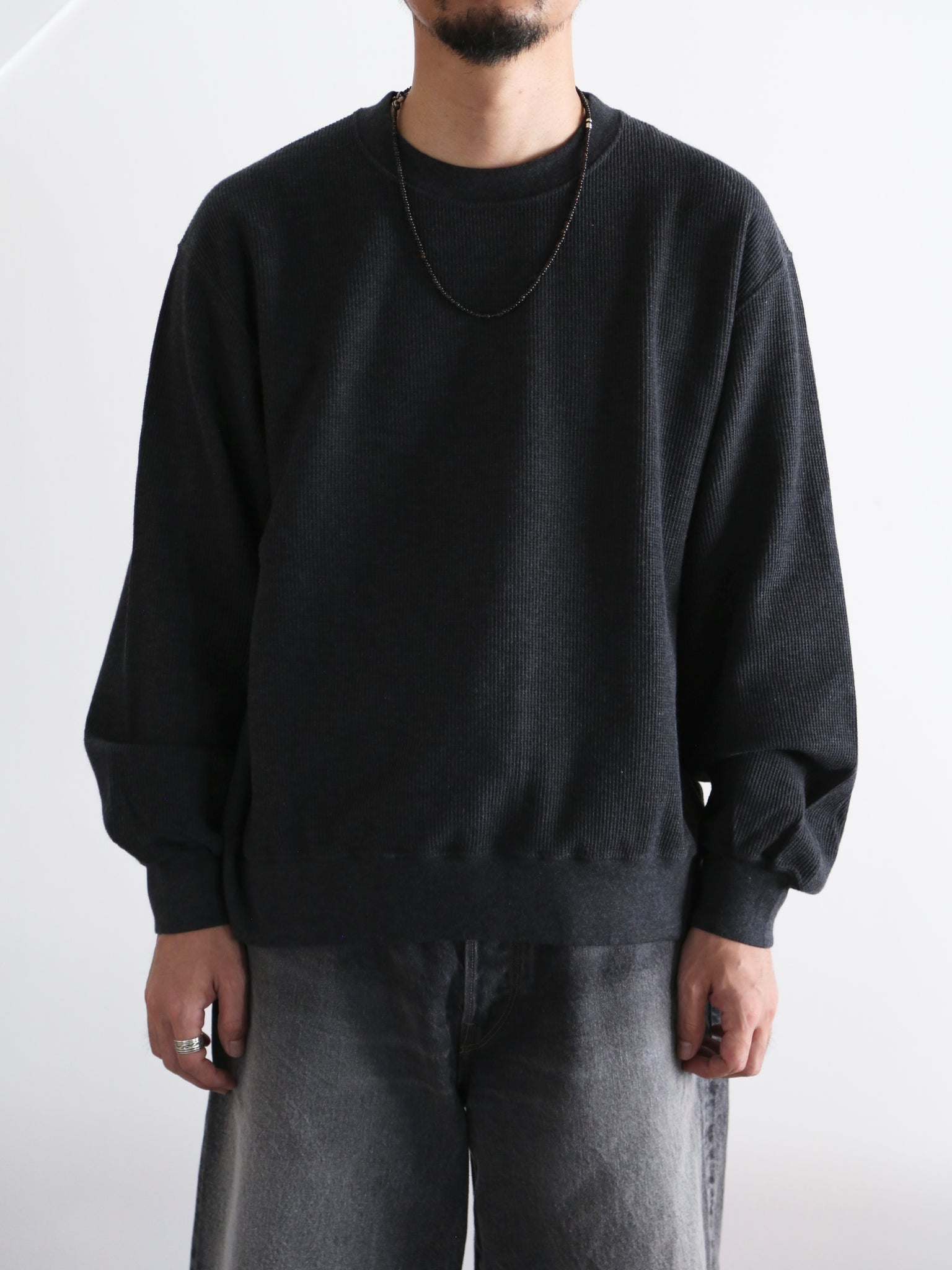 【blurhmsROOTSTOCK】Rough&Smooth Thermal P/O (Mens&Womens)