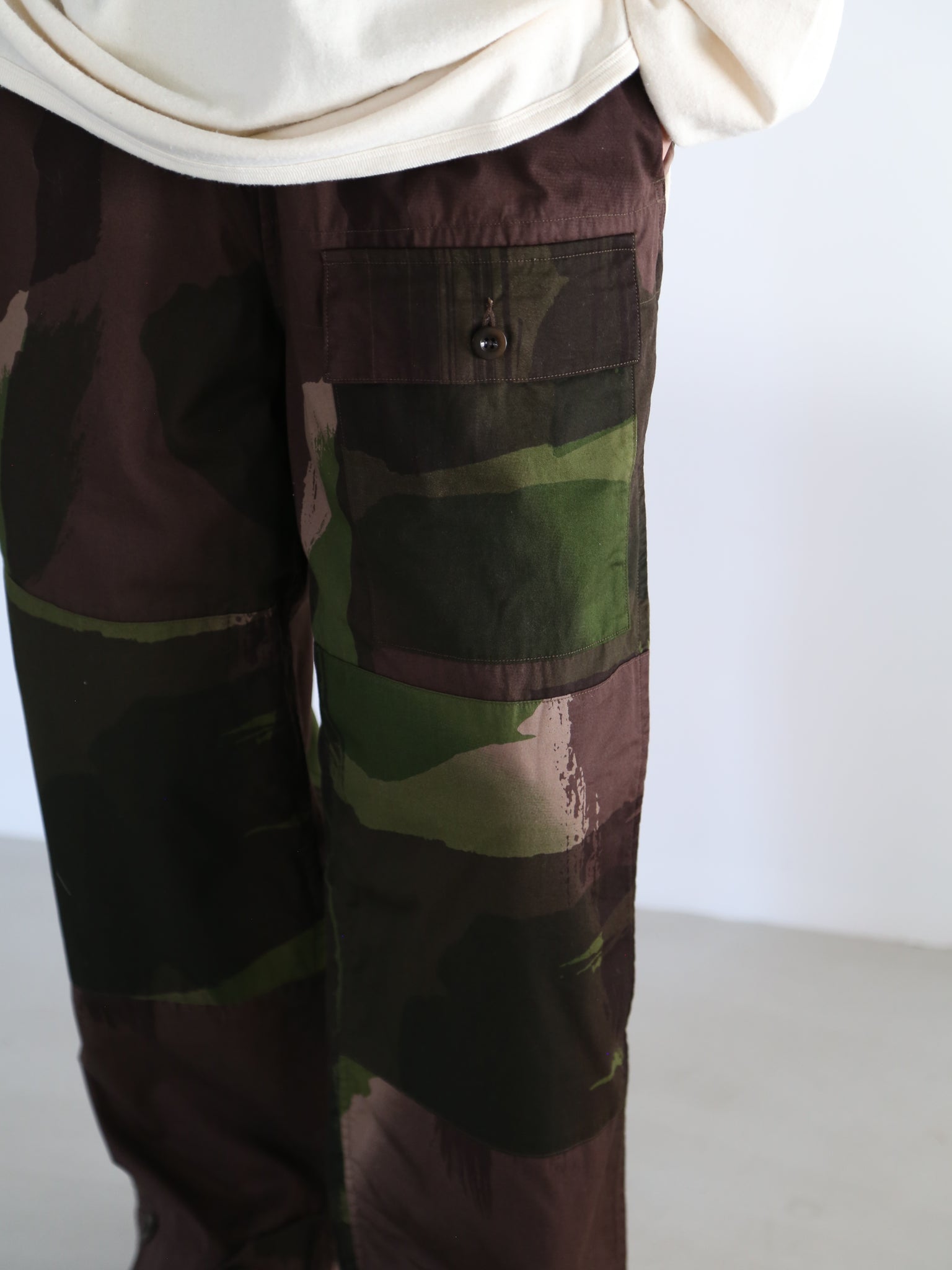 【blurhmsROOTSTOCK】Brush Storoke Camo SAS Trousers (Mens)