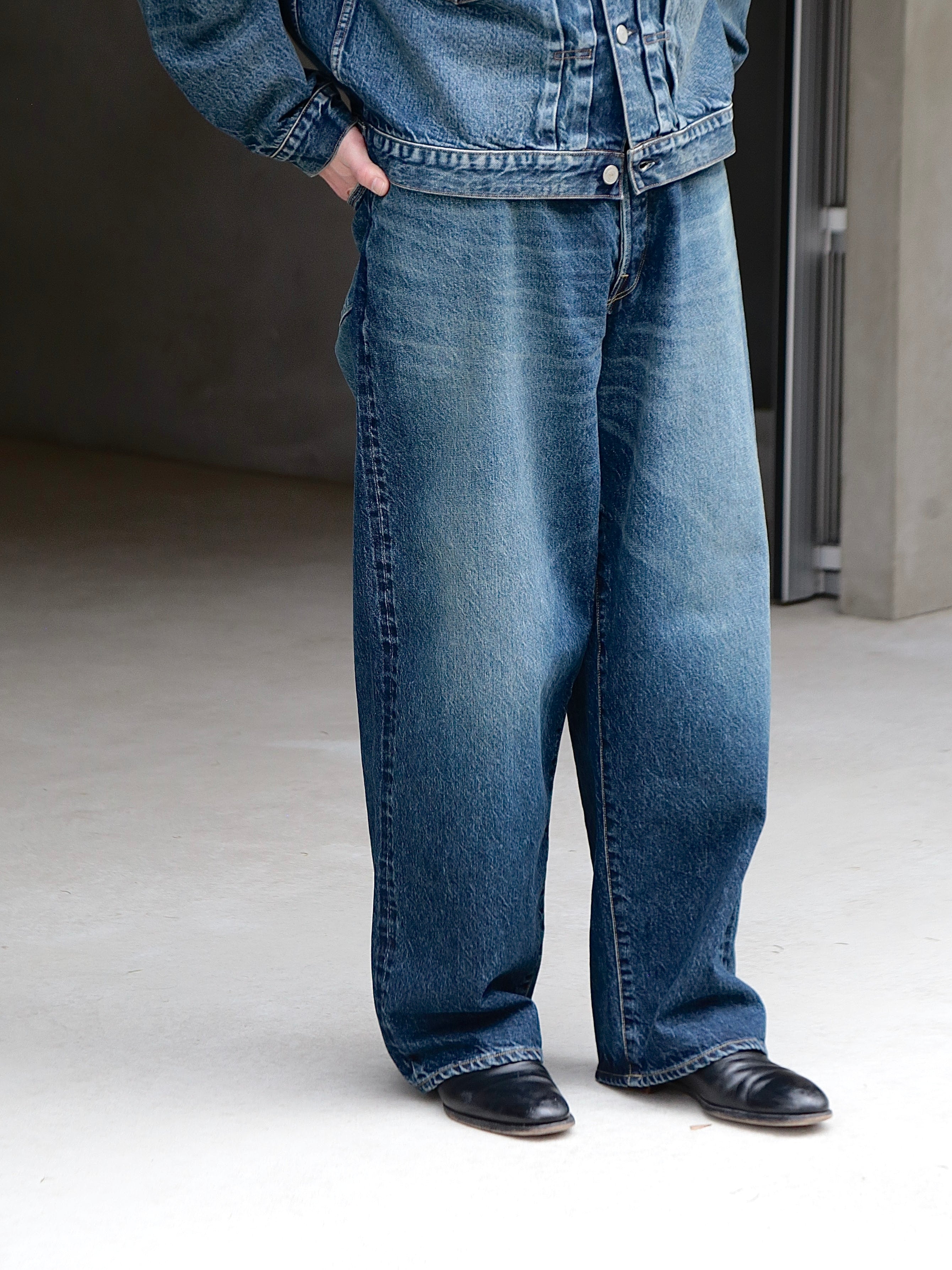 blurhmsROOTSTOCK】13.5oz Denim Pants Wide (Mens) – End on End.