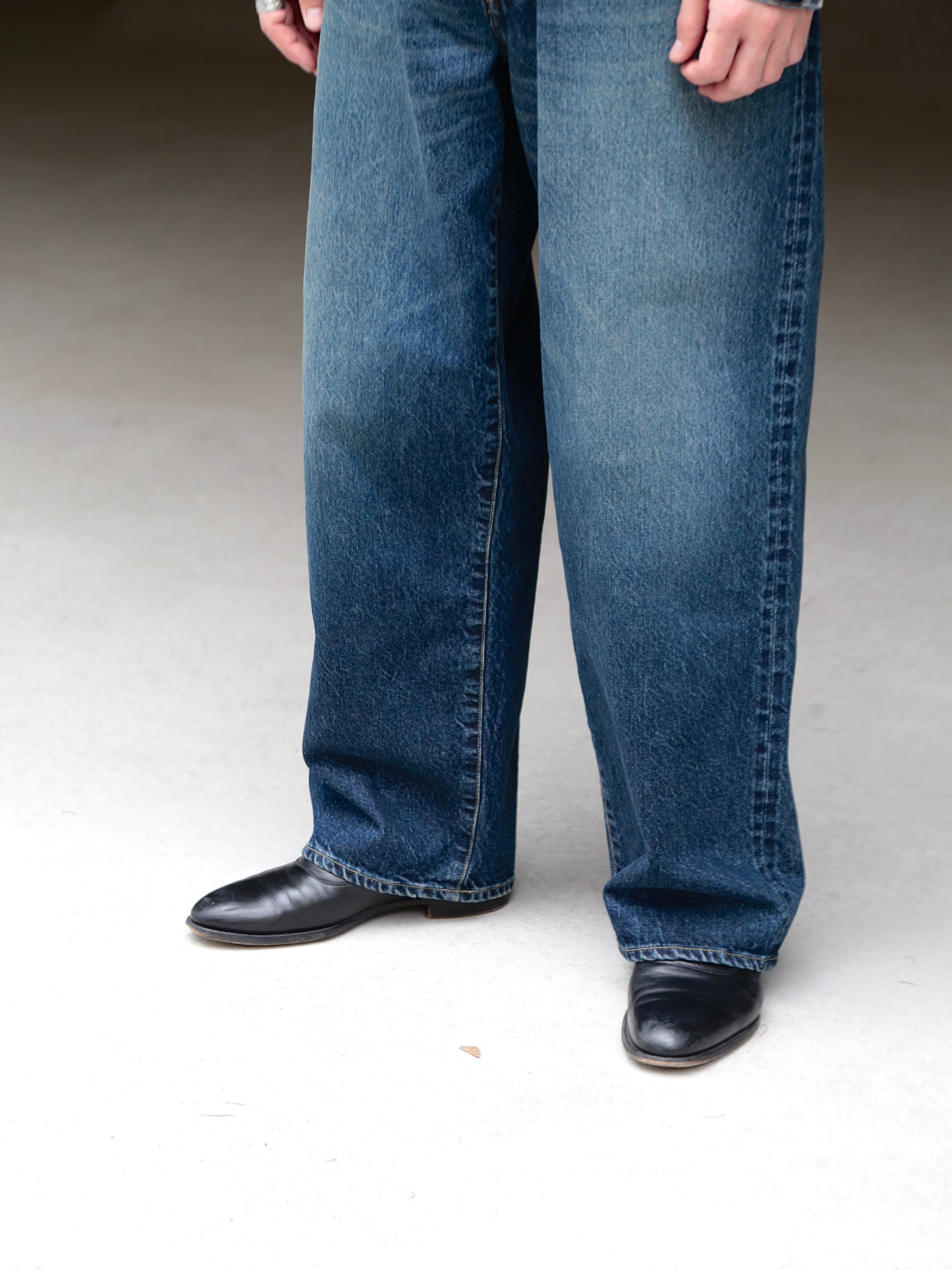 blurhmsROOTSTOCK】13.5oz Denim Pants Wide (Mens) – End on End.