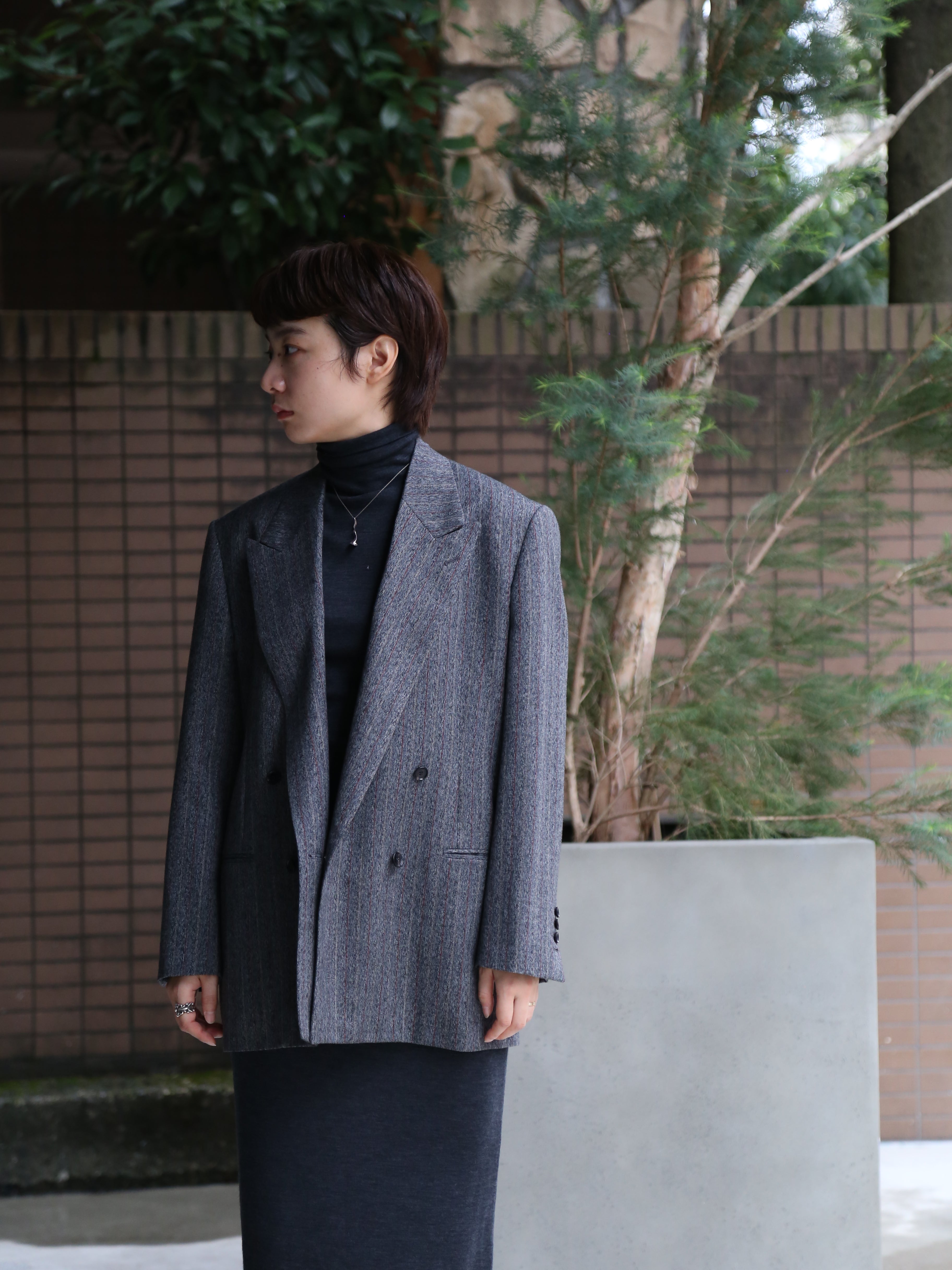 美品　BOWTE/バウト　CHECK TWEED SHORT JACKET 美品BOWTE/バウトCHECK TWEED SHORT JACKET