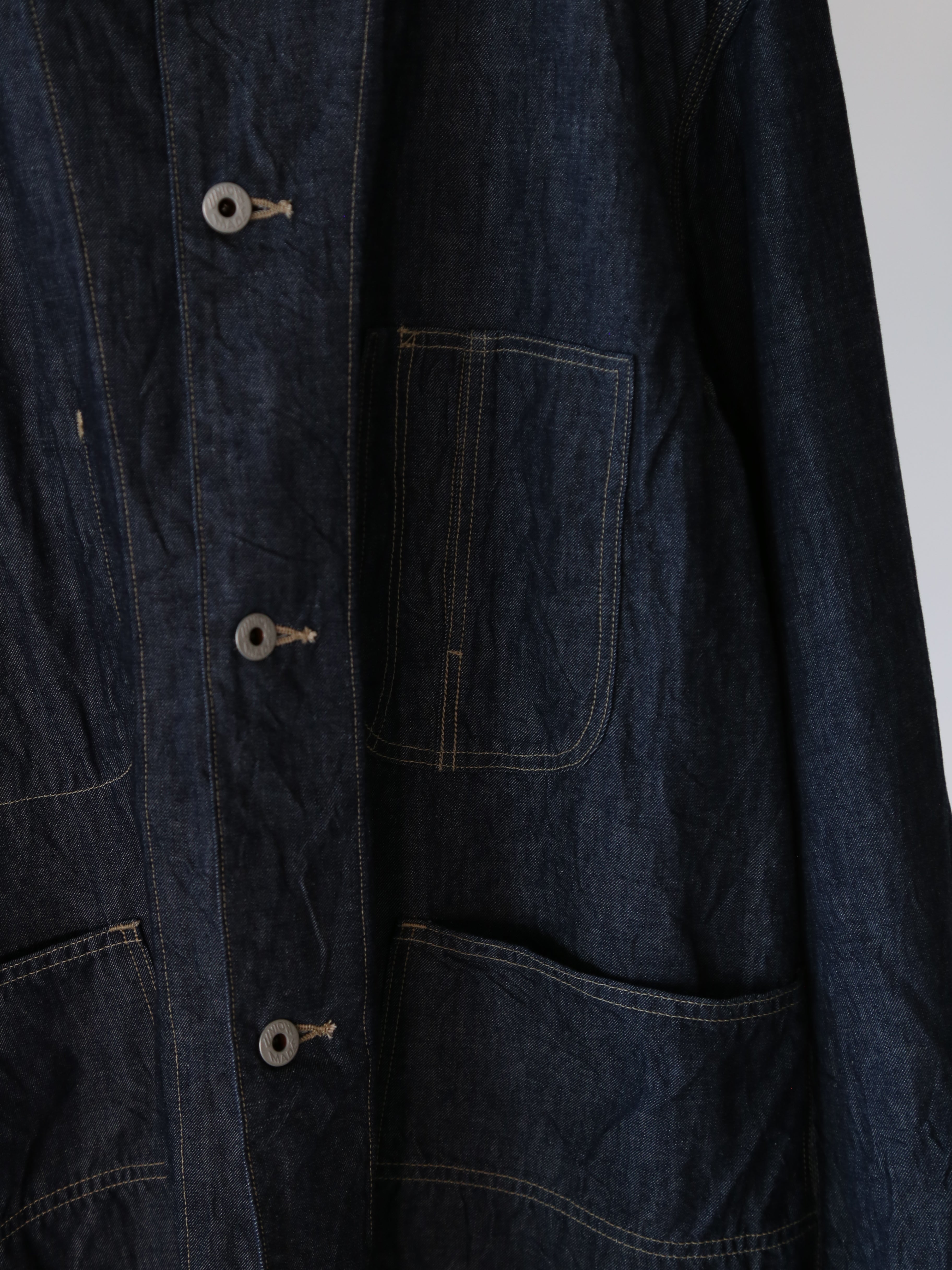 blurhmsROOTSTOCK】Light oz Denim Coverall – End on End.