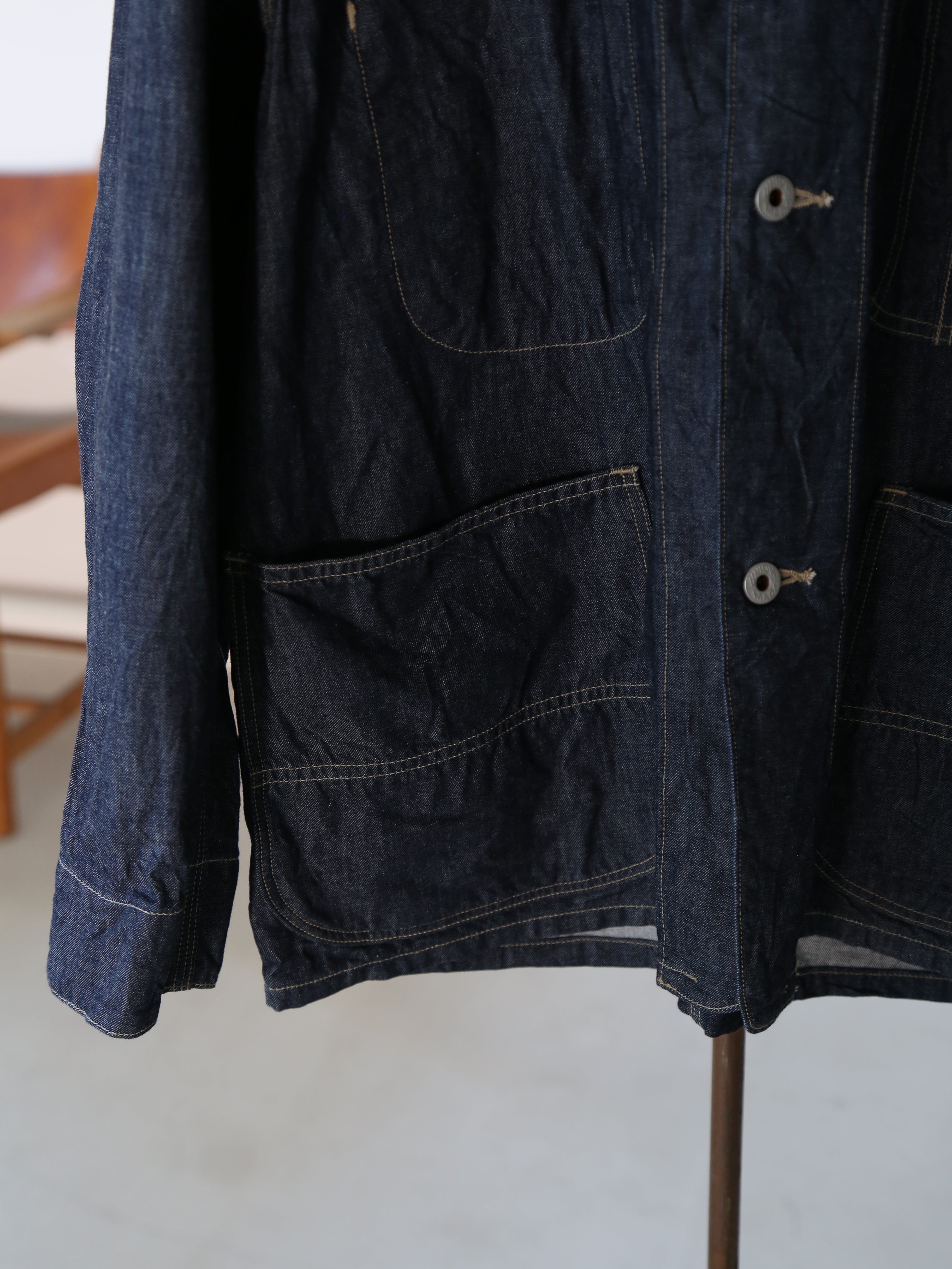 blurhmsROOTSTOCK】Light oz Denim Coverall – End on End.