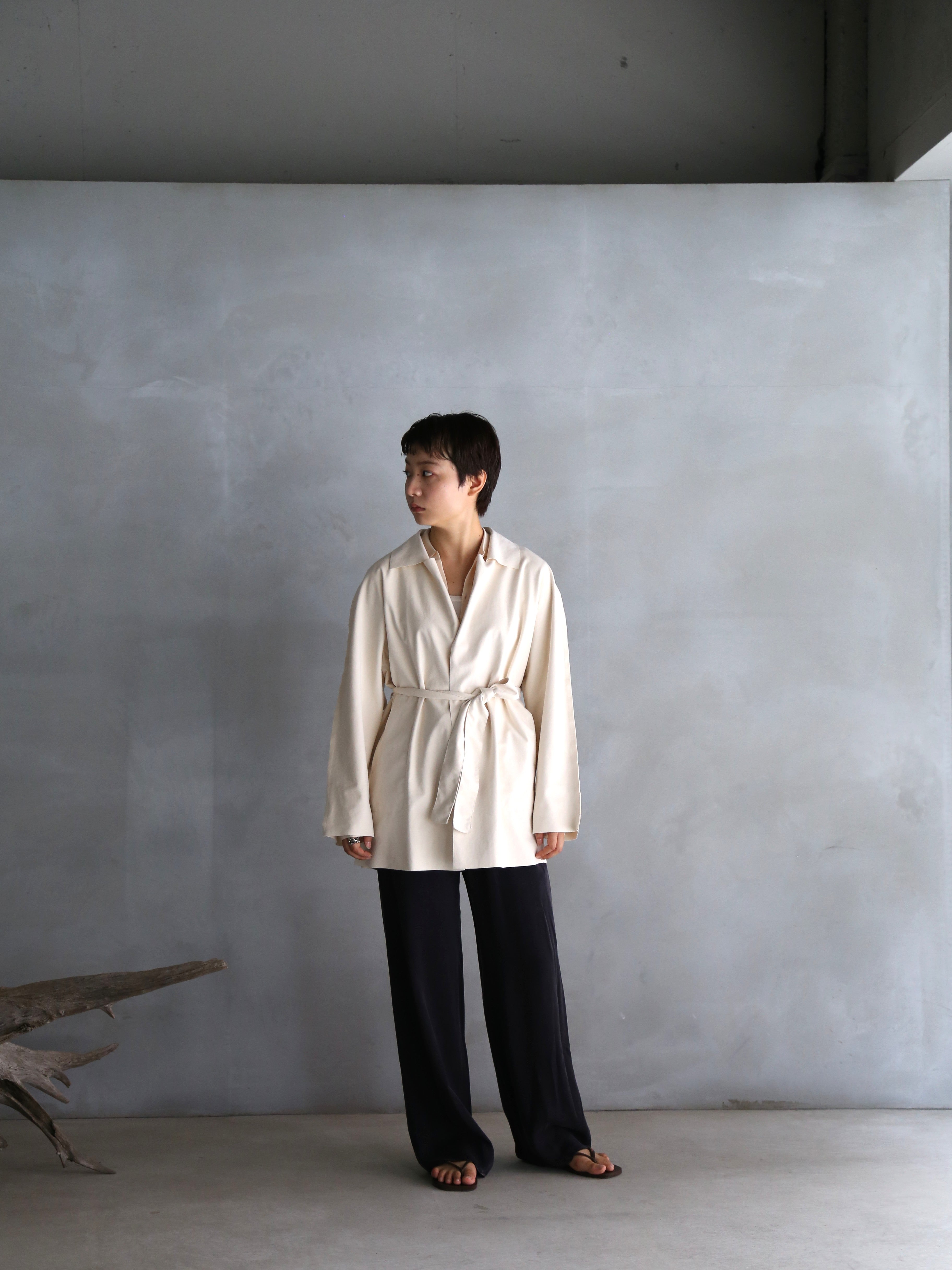 seya.】VEGETAL DRAPED GOWN – End on End.